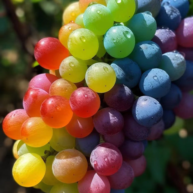 New Rare Rainbow Hybrid Grape Organic