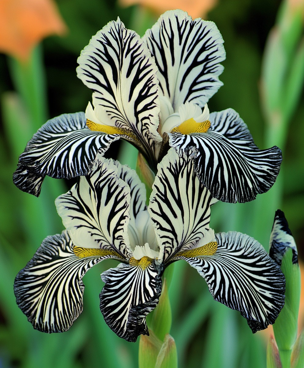 Zebra Stripes Iris Seeds