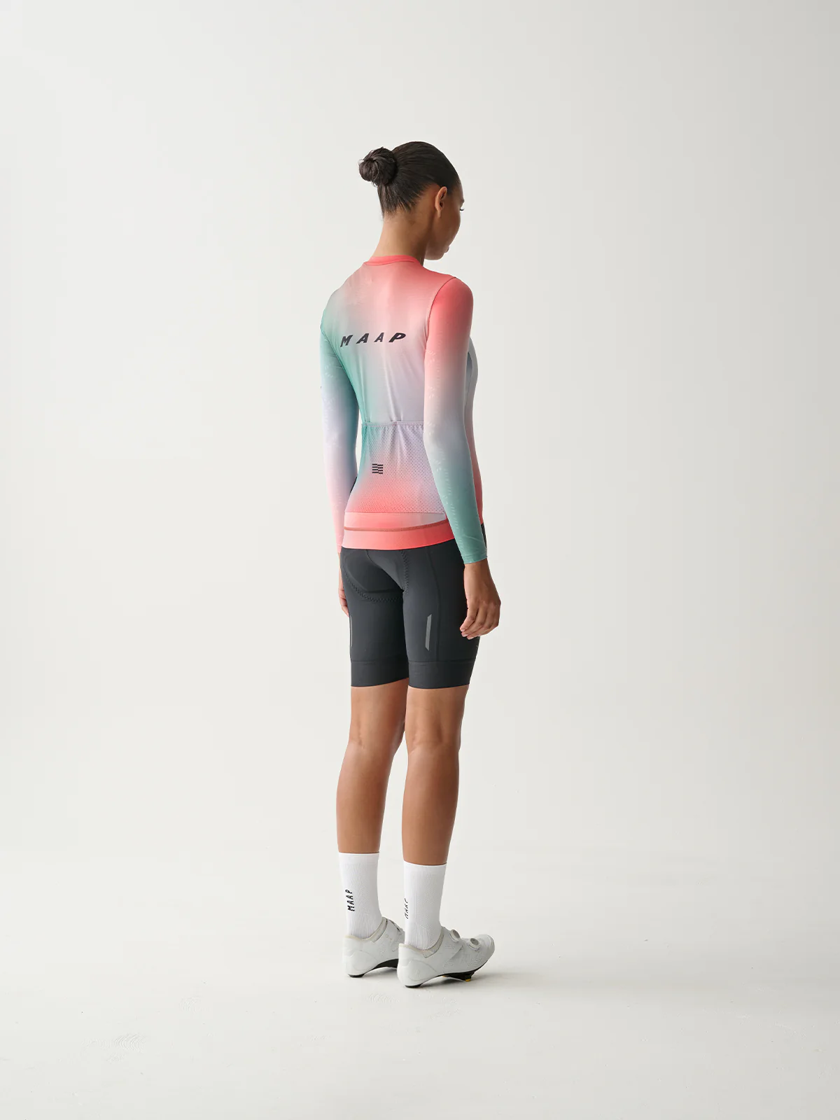 Women's Blurred Out Pro Hex LS Jersey