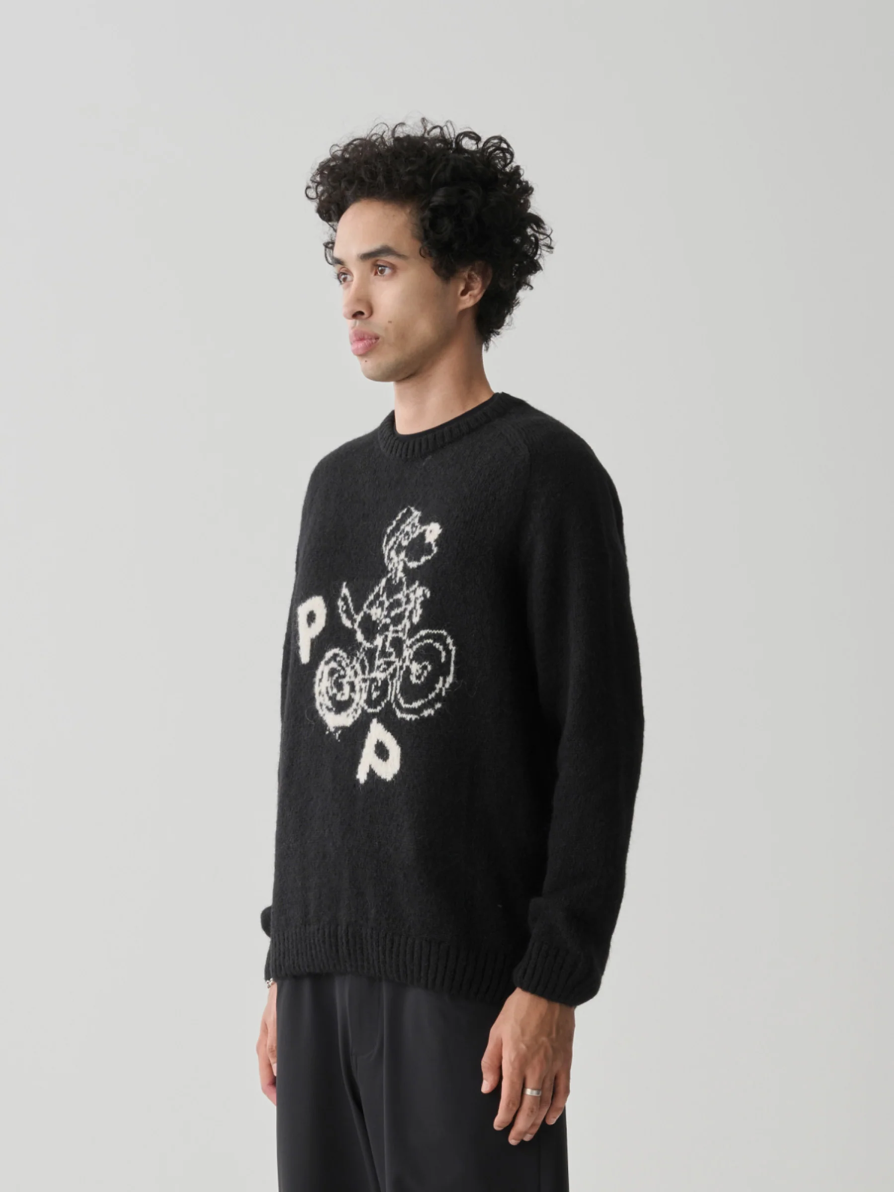 MAAP & Pop Graphic Mohair Knit