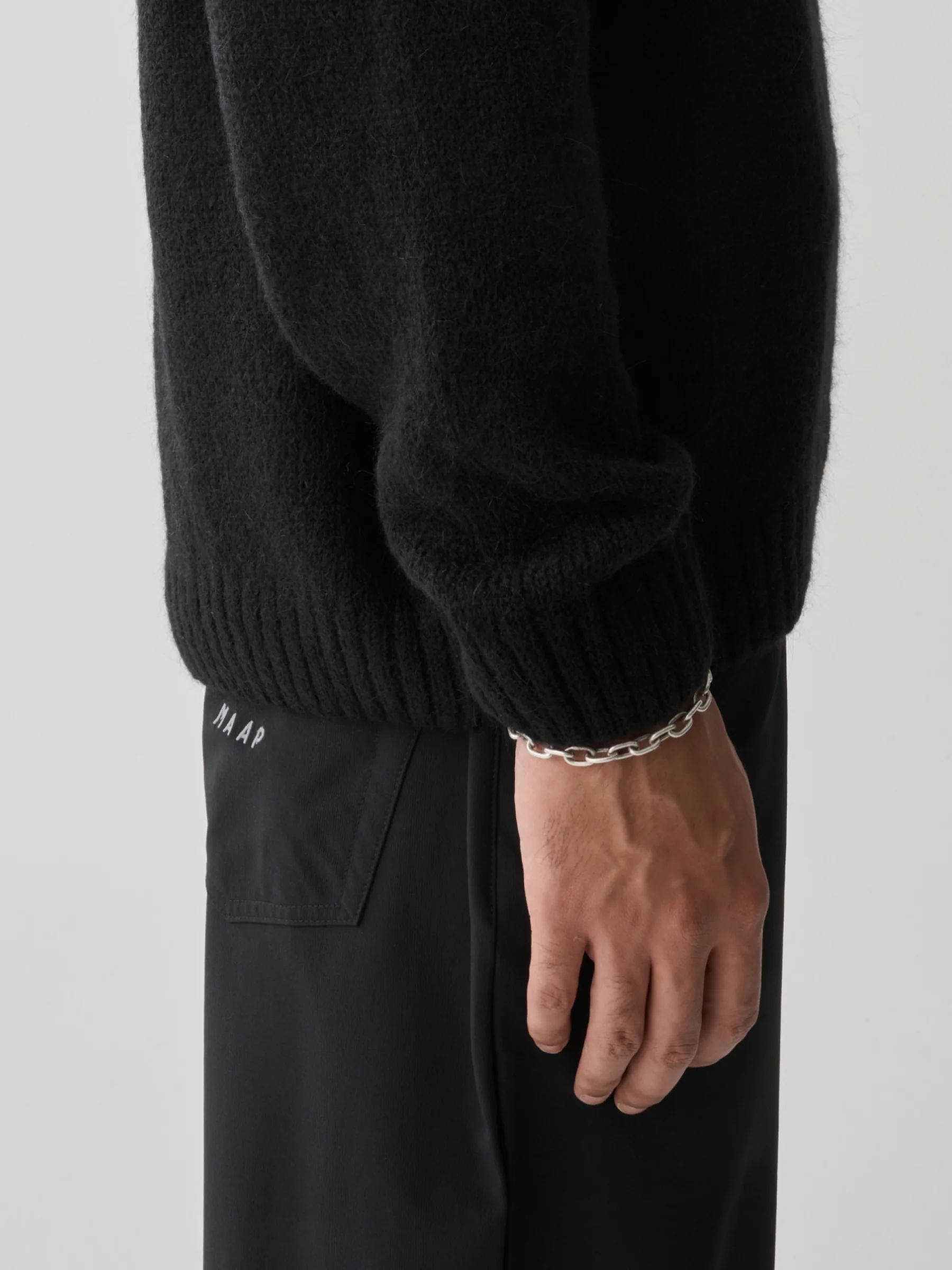 MAAP & Pop Graphic Mohair Knit