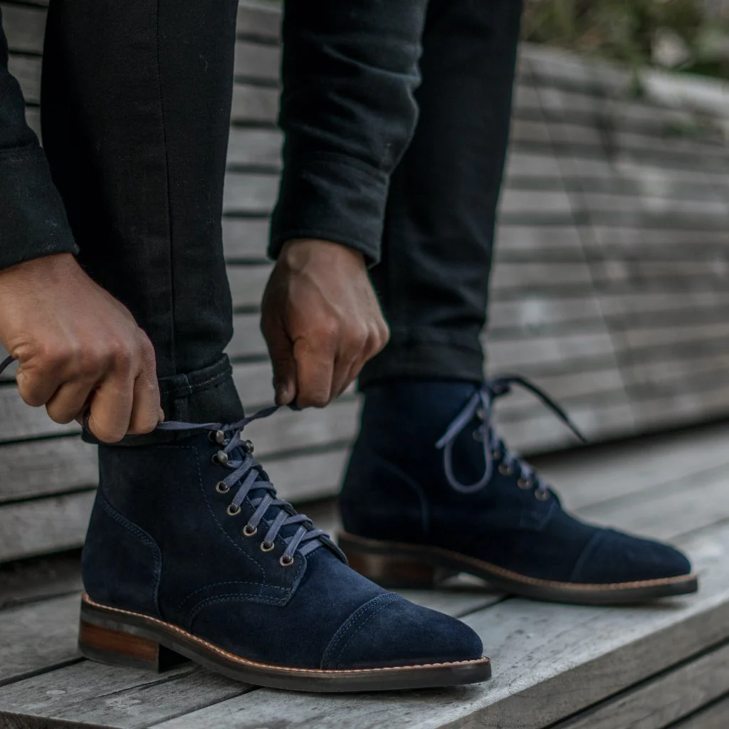 Captain | Midnight Suede
