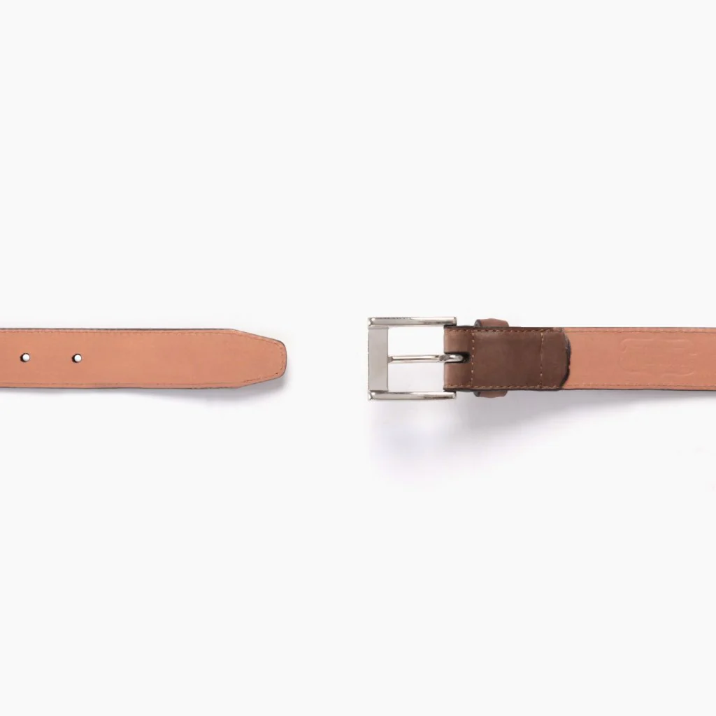 Men's Classic Leather Belt | Walnut