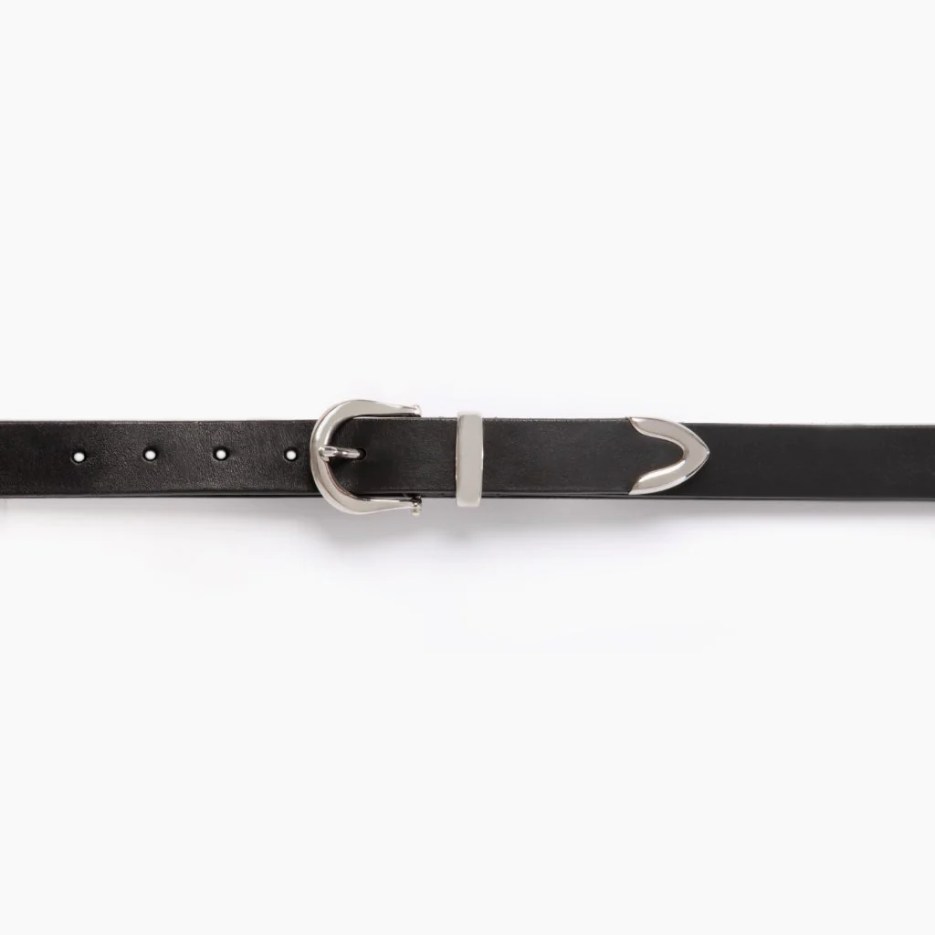 Women's Western Leather Belt | Black