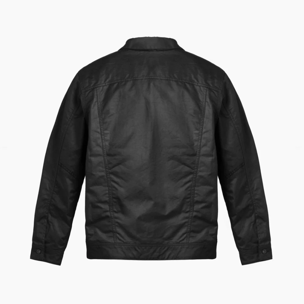 Waxed Canvas Field Jacket | Black