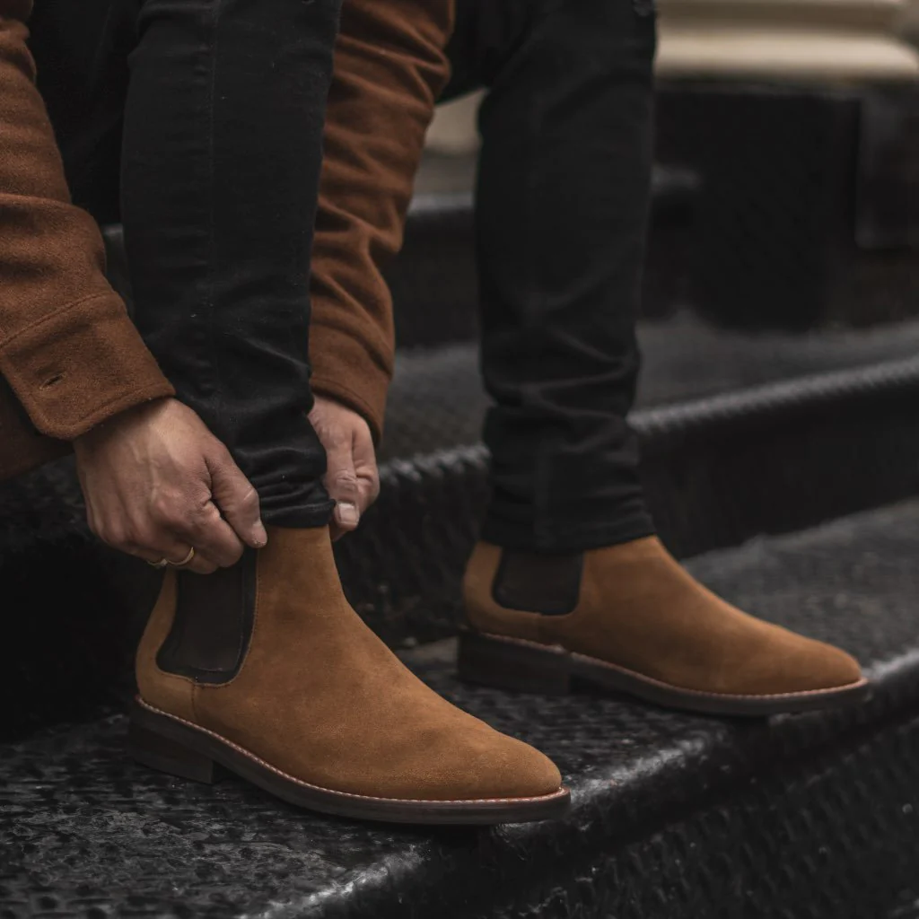 Duke | Honey Suede