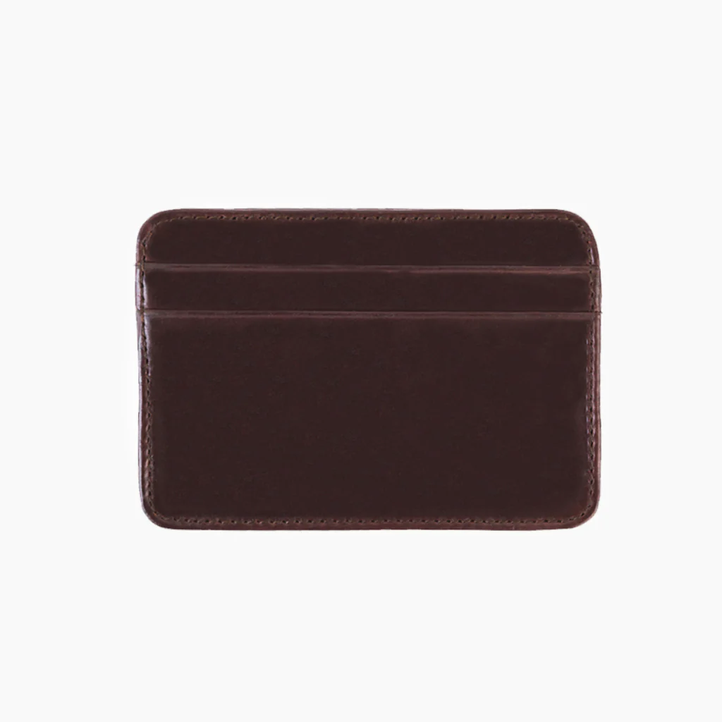 Leather Card Holder | Brown
