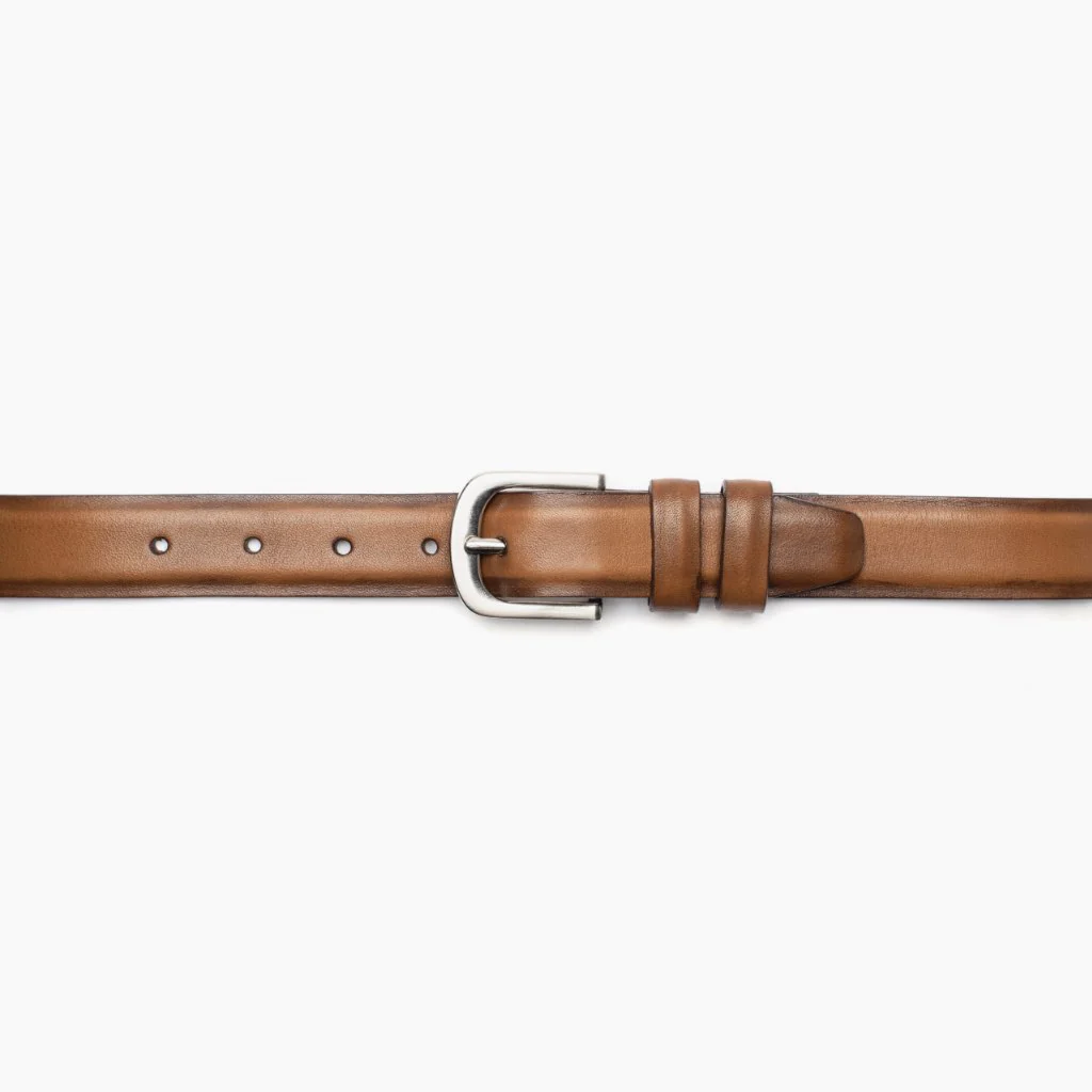 Men's Refined Leather Belt | Toffee