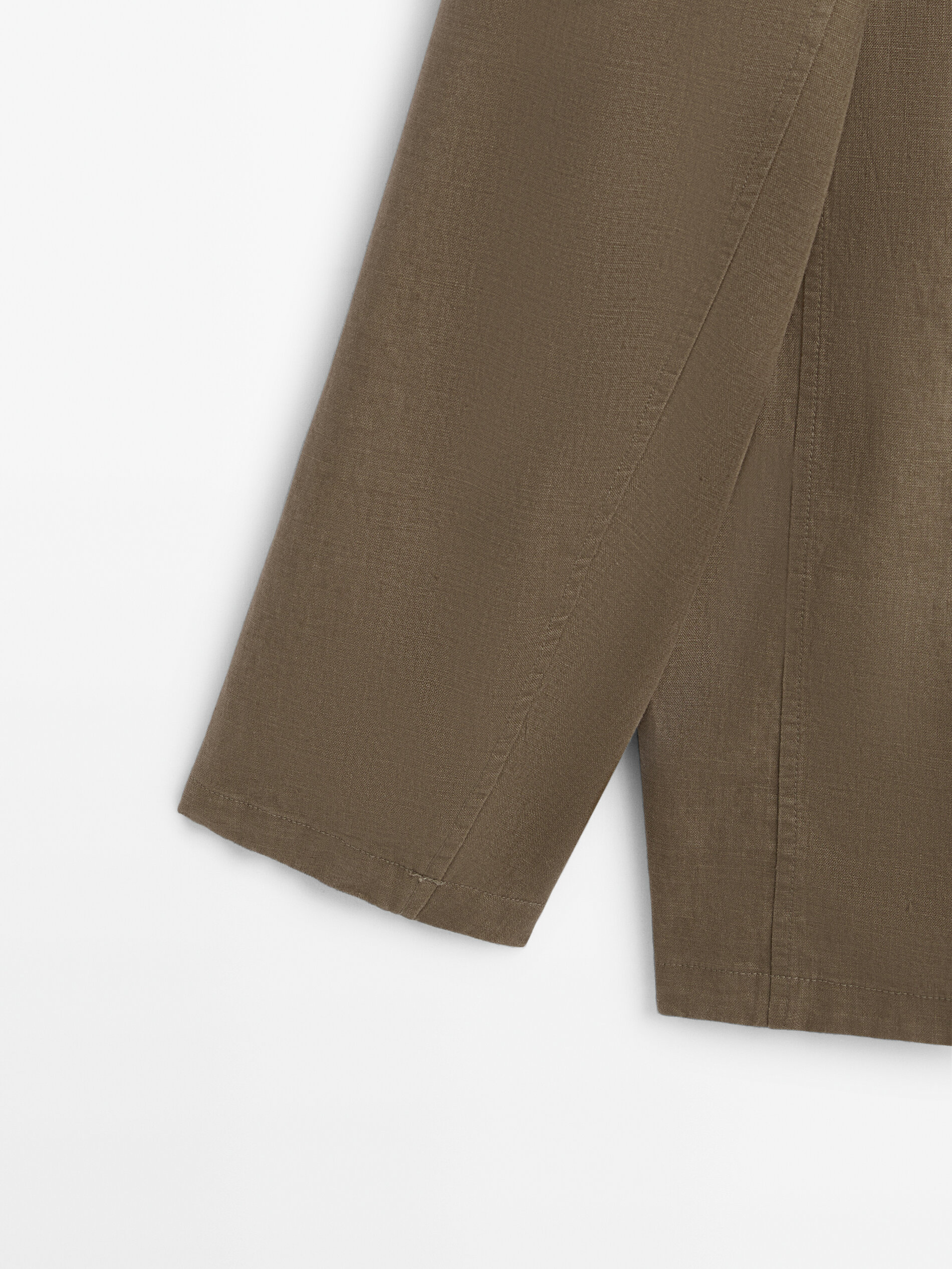 Chaqueta trench mezcla lino 3 layers - Lavado