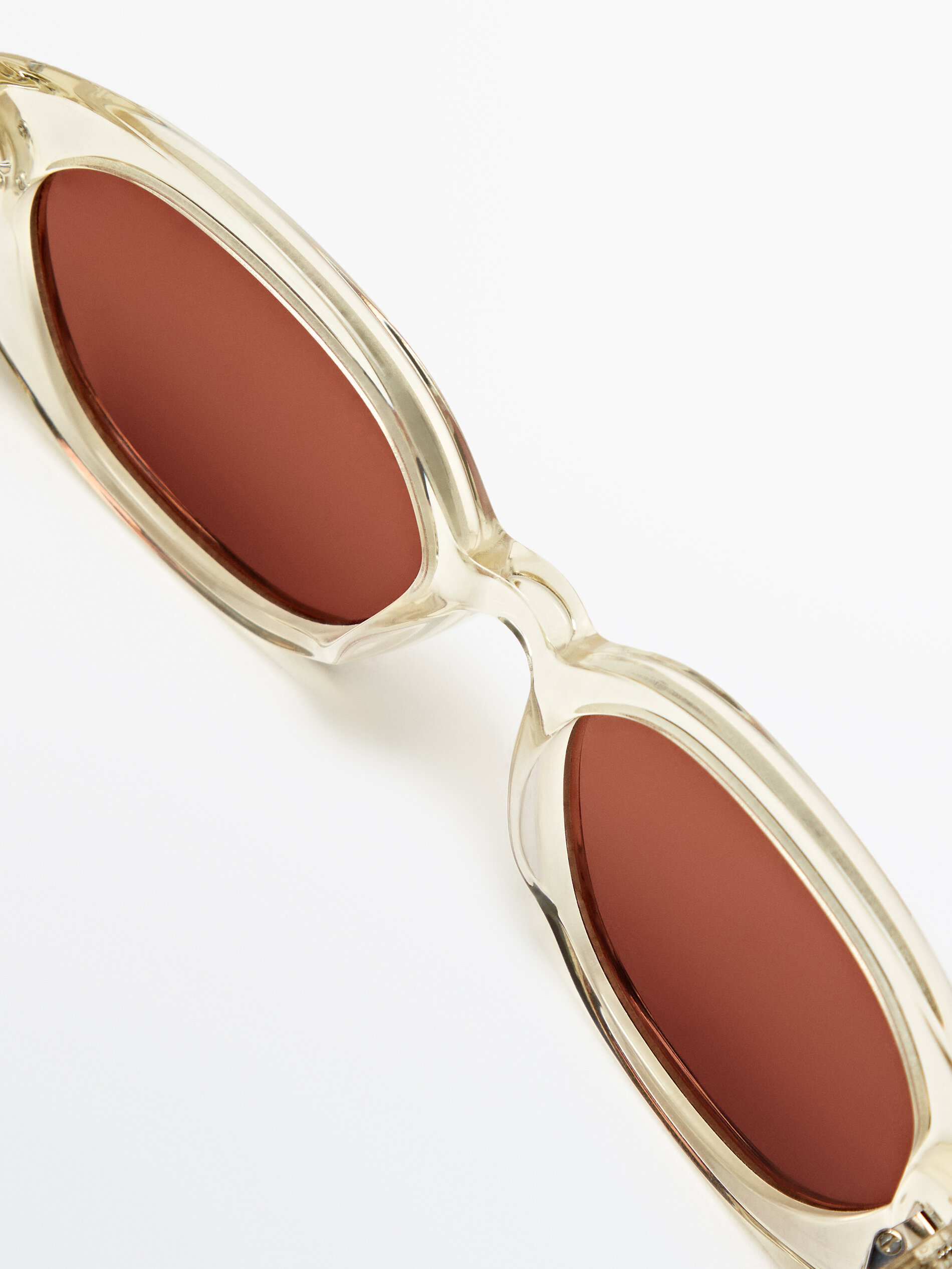 Gafas de sol ovaladas - AMARILLO