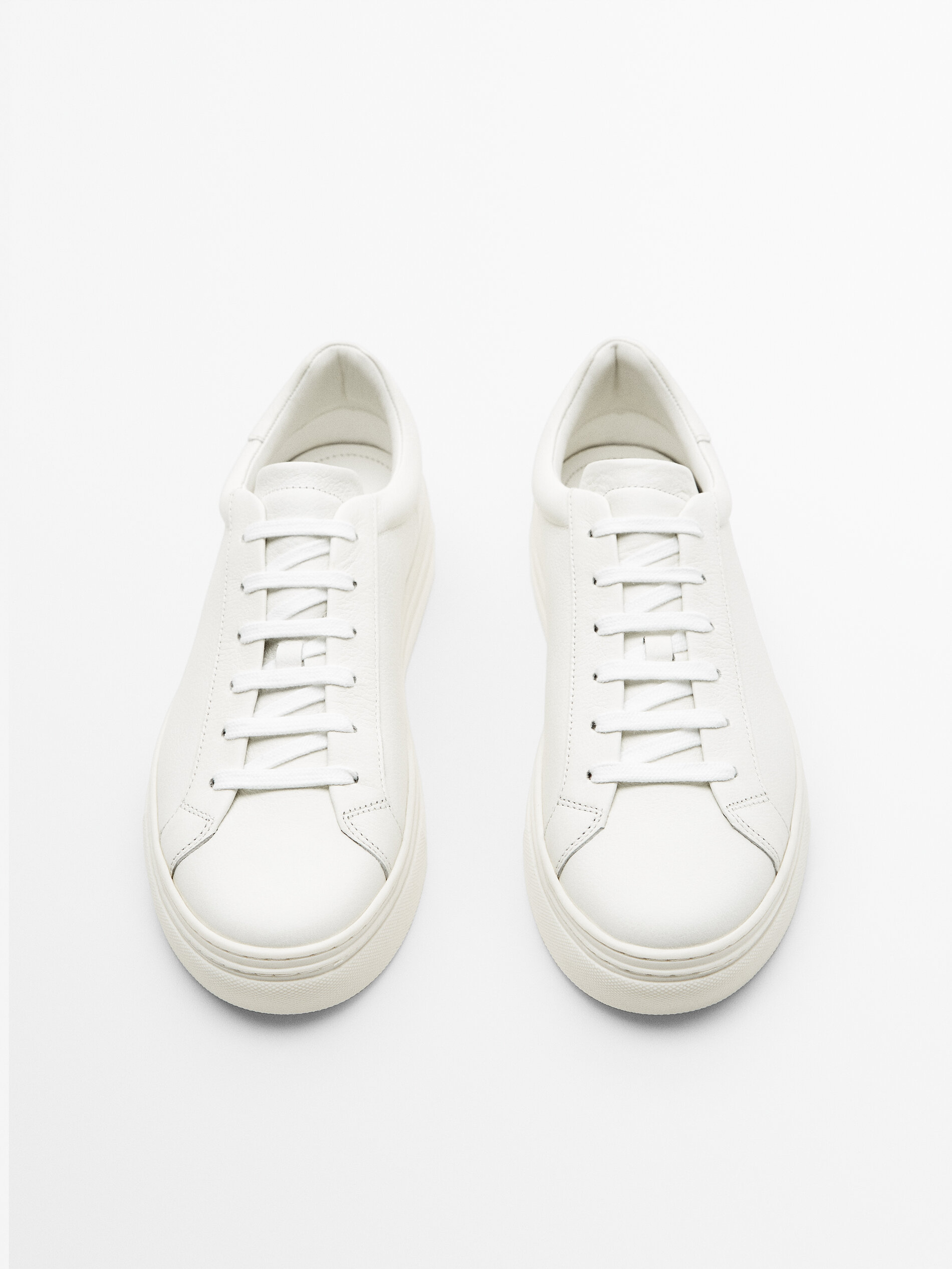 Deportivo piel - BLANCO