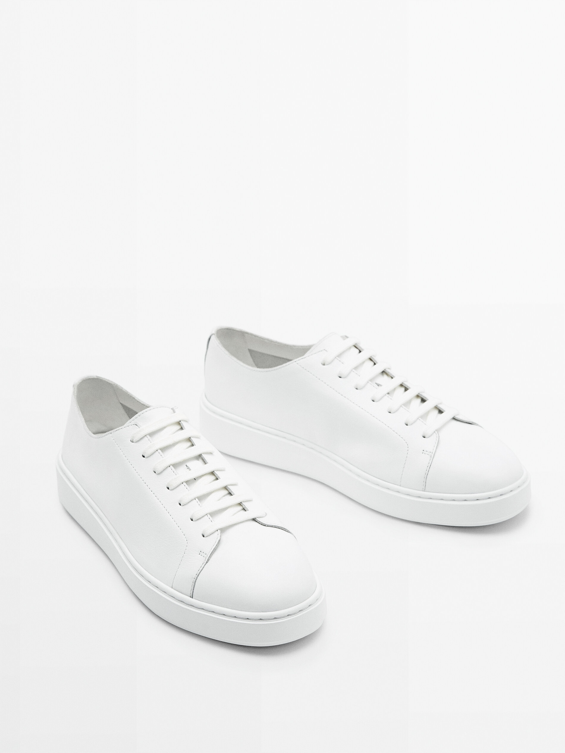 Deportivo piel napa soft - BLANCO