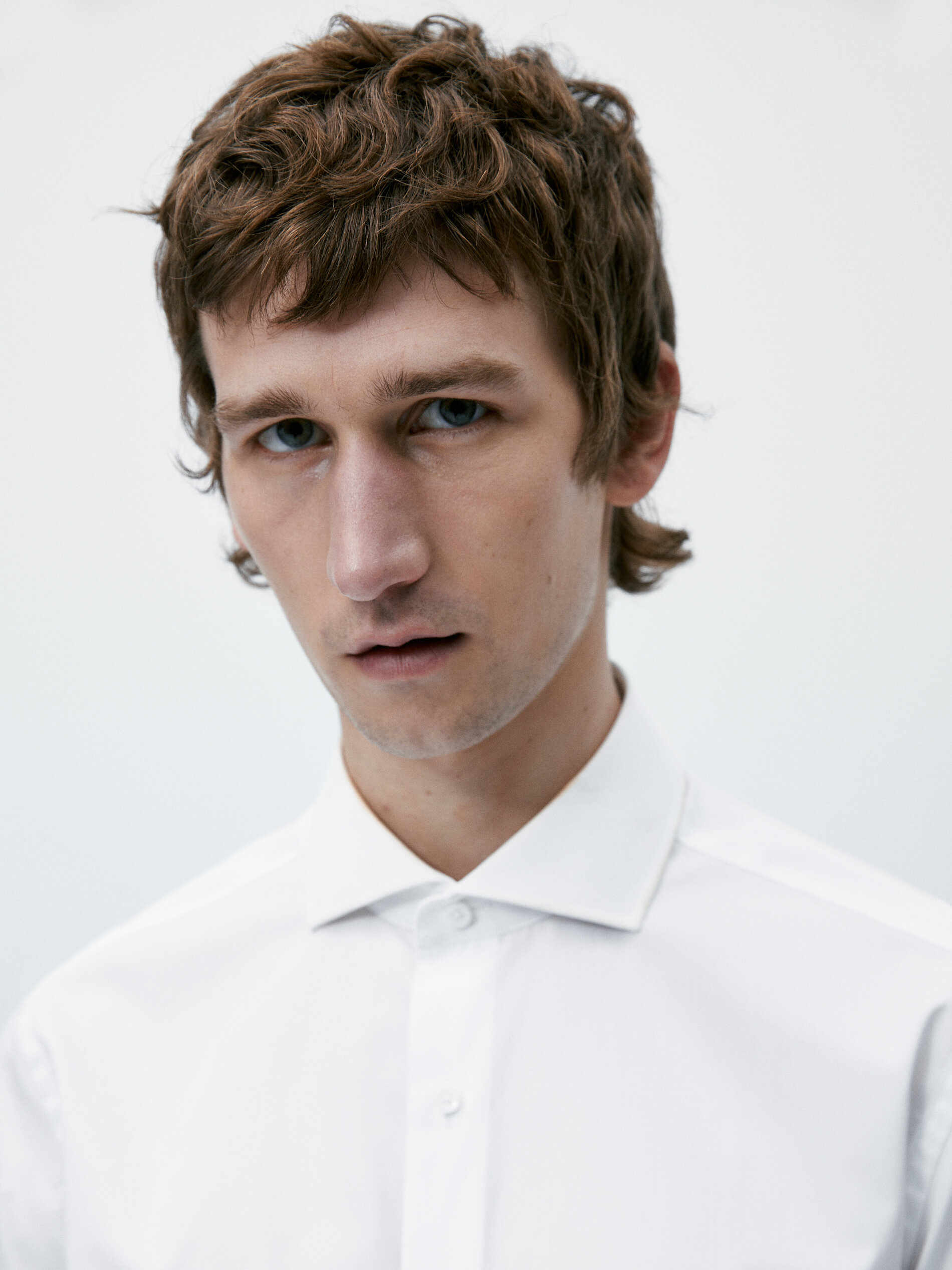 Camisa easy iron slim fit - BLANCO