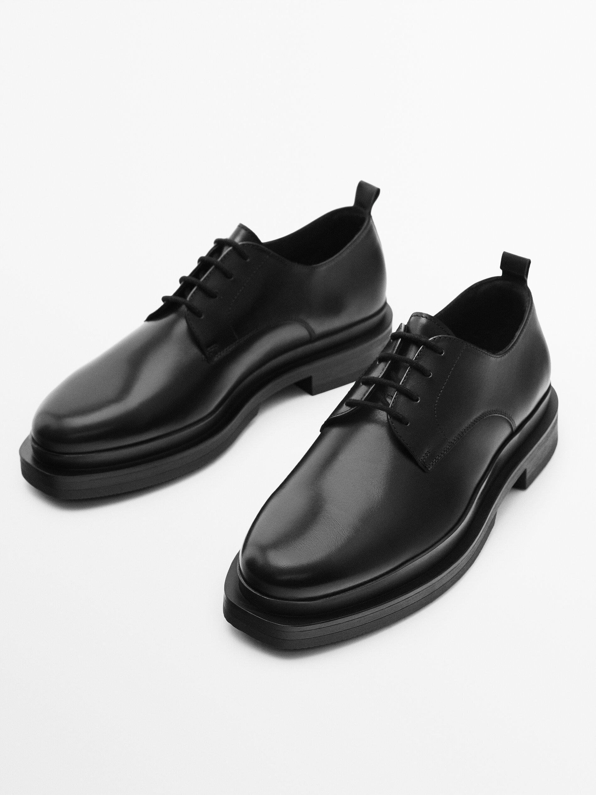 Zapato piel napa negro - Studio - NEGRO