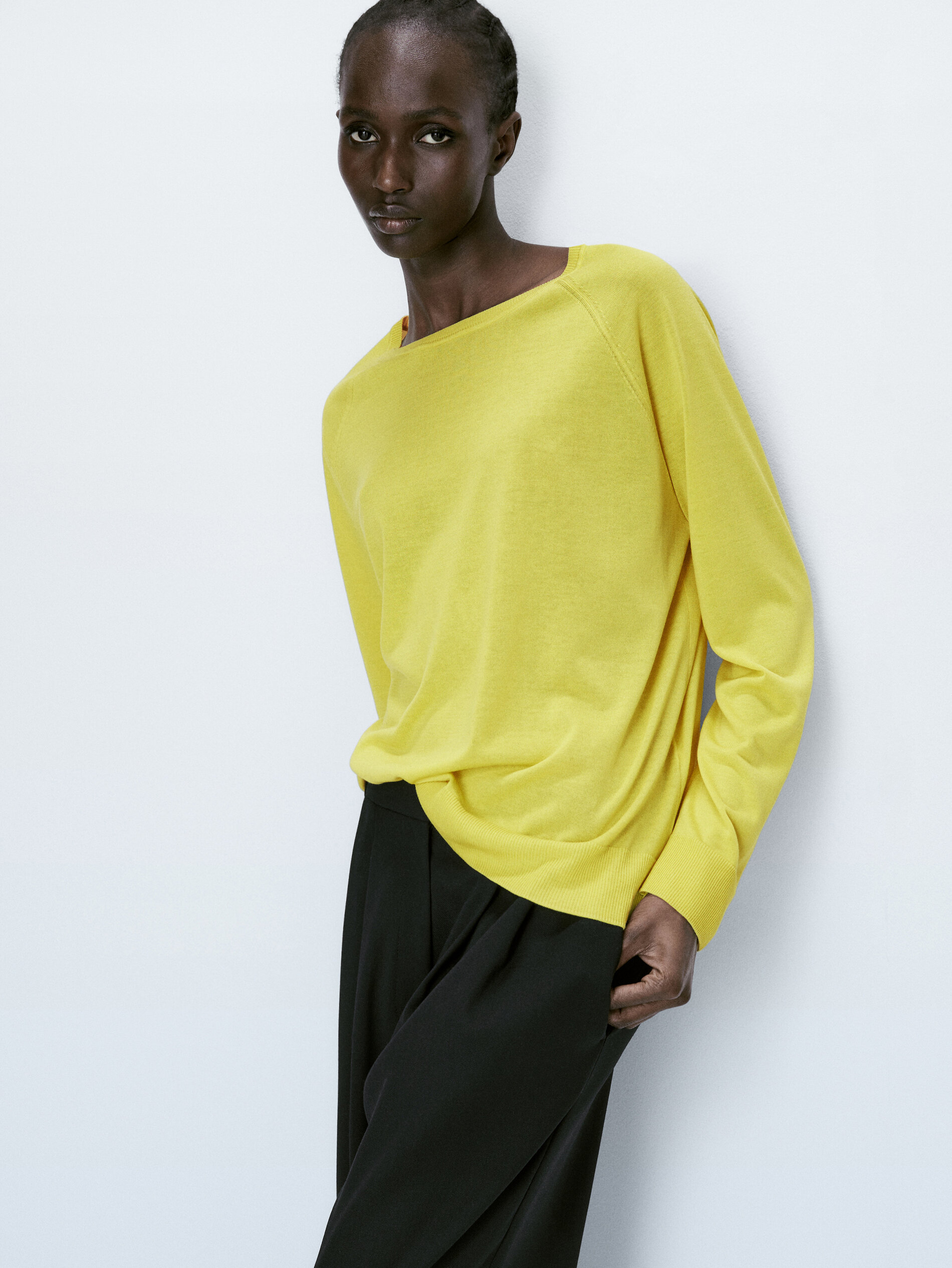 Jersey de punto cuello redondo - LIMA