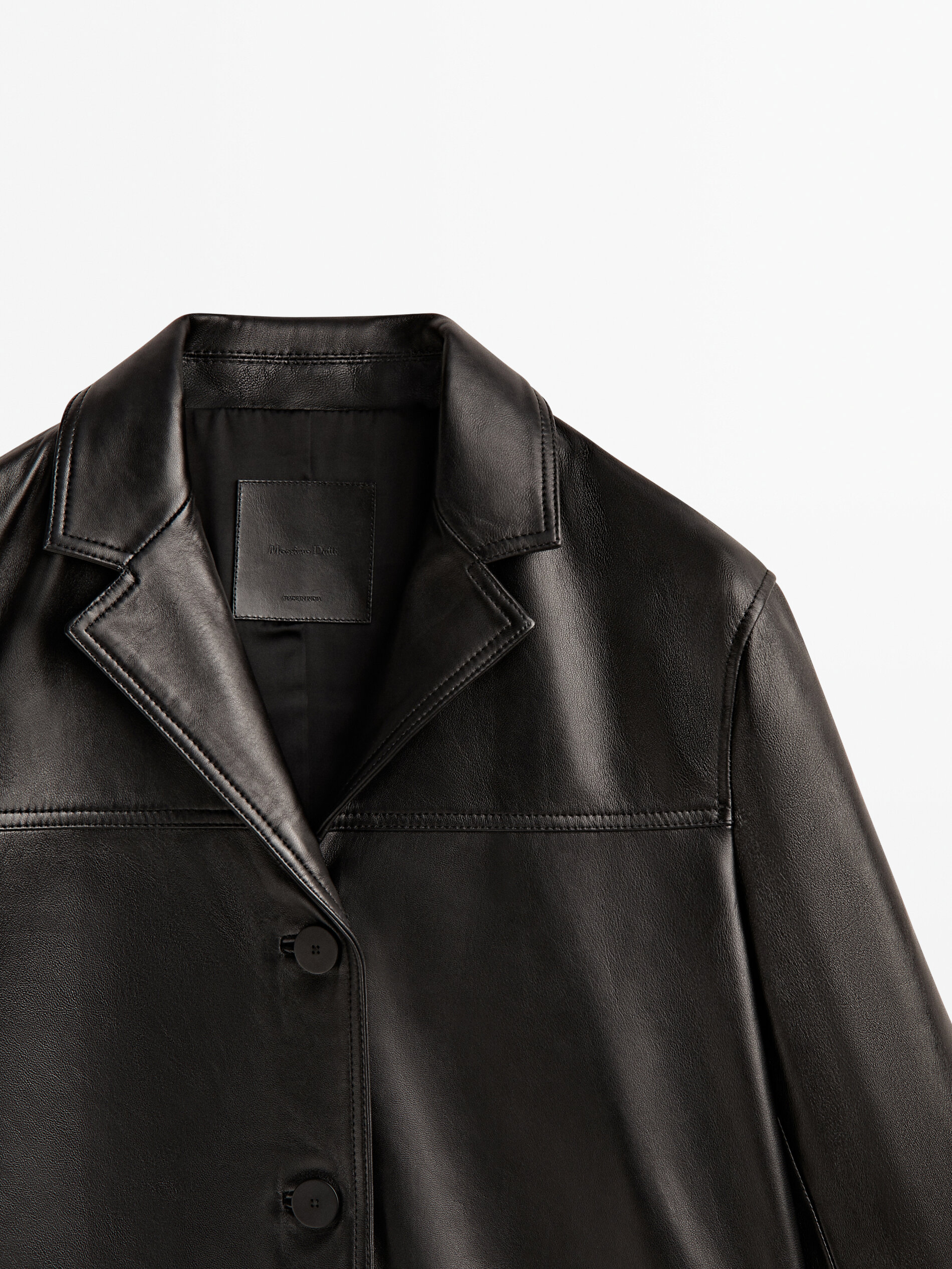 Americana piel napa - NEGRO