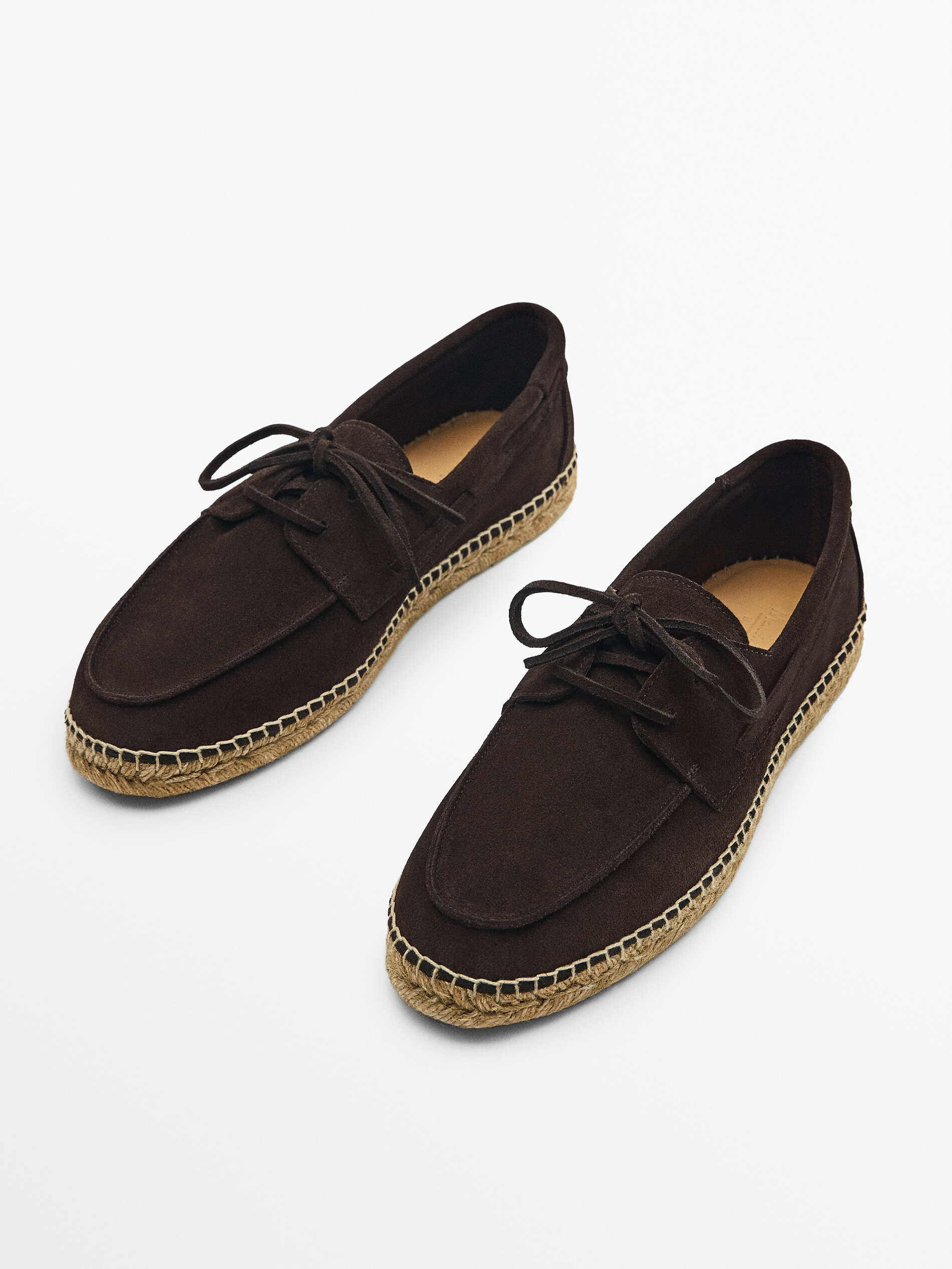 Náutico yute serraje - MARRÓN