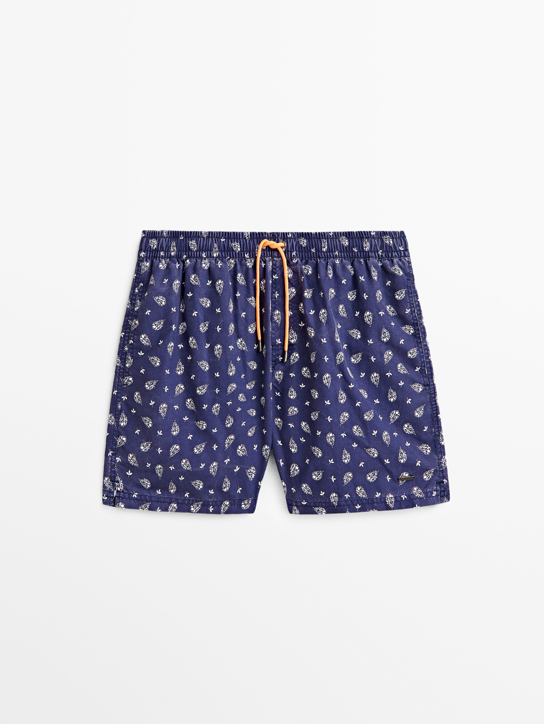 Bañador estampado - AZUL MARINO