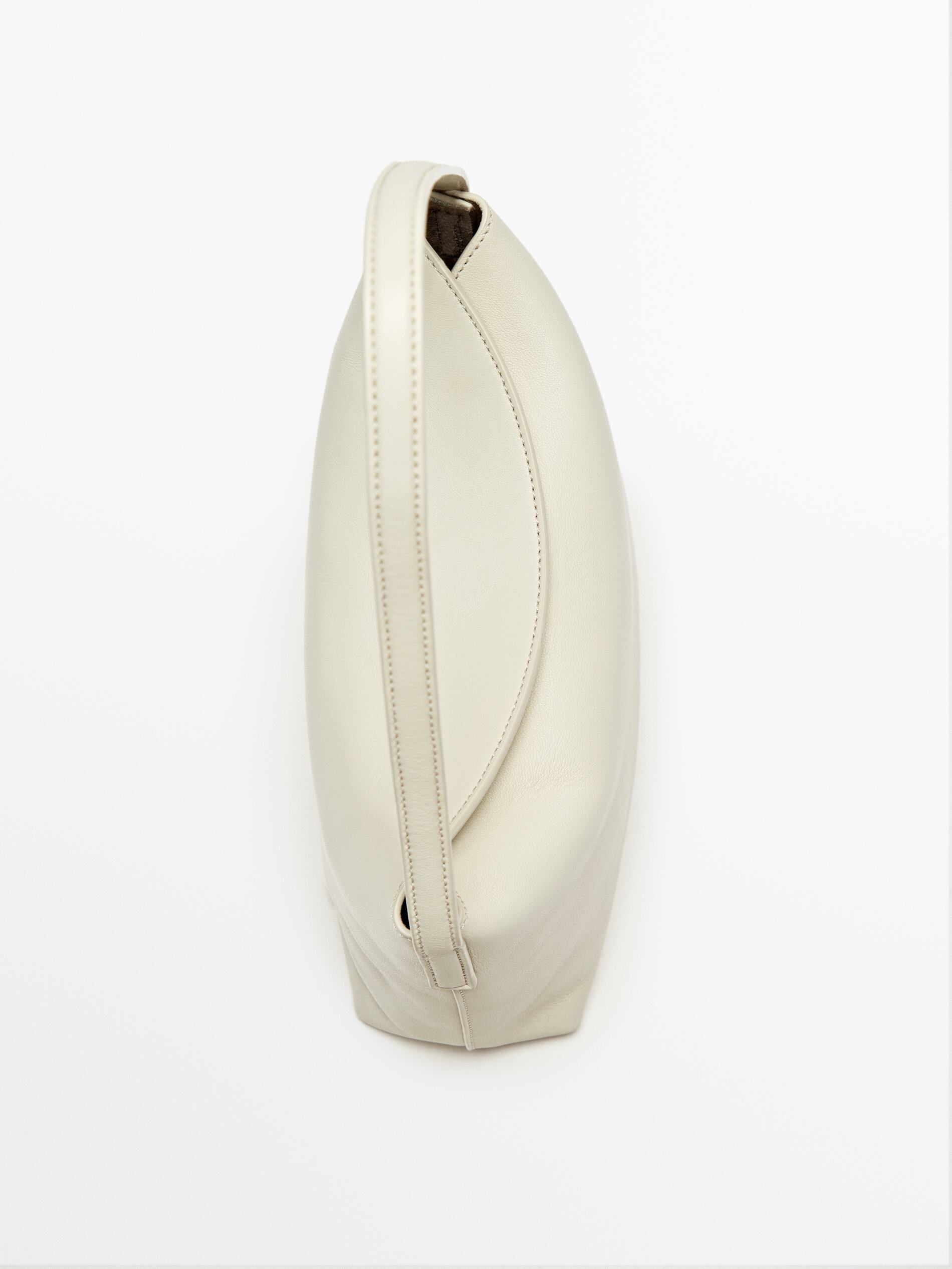 Bolso de hombro new 90´s piel napa - BLANCO