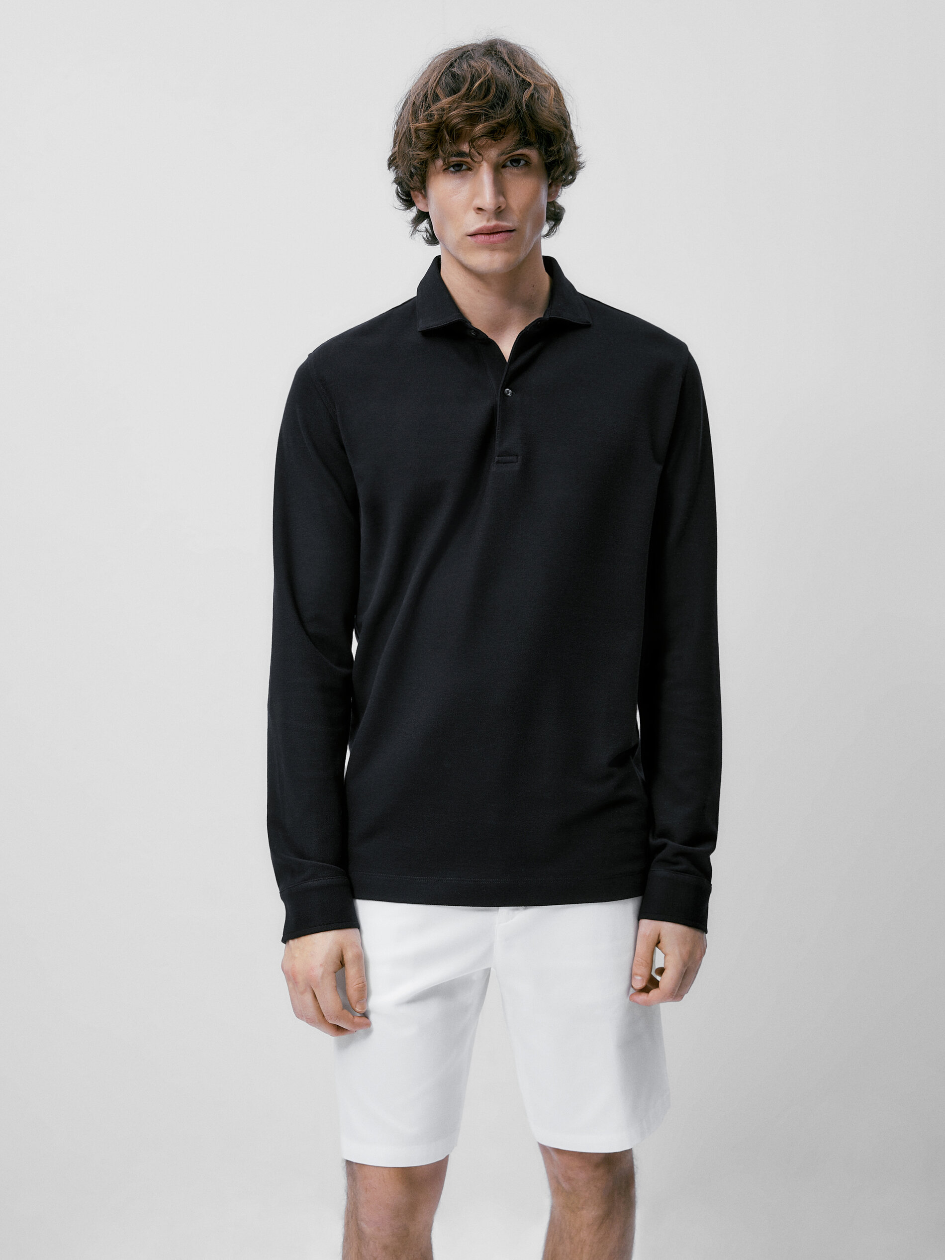 Bermuda microestructura algodón - BLANCO