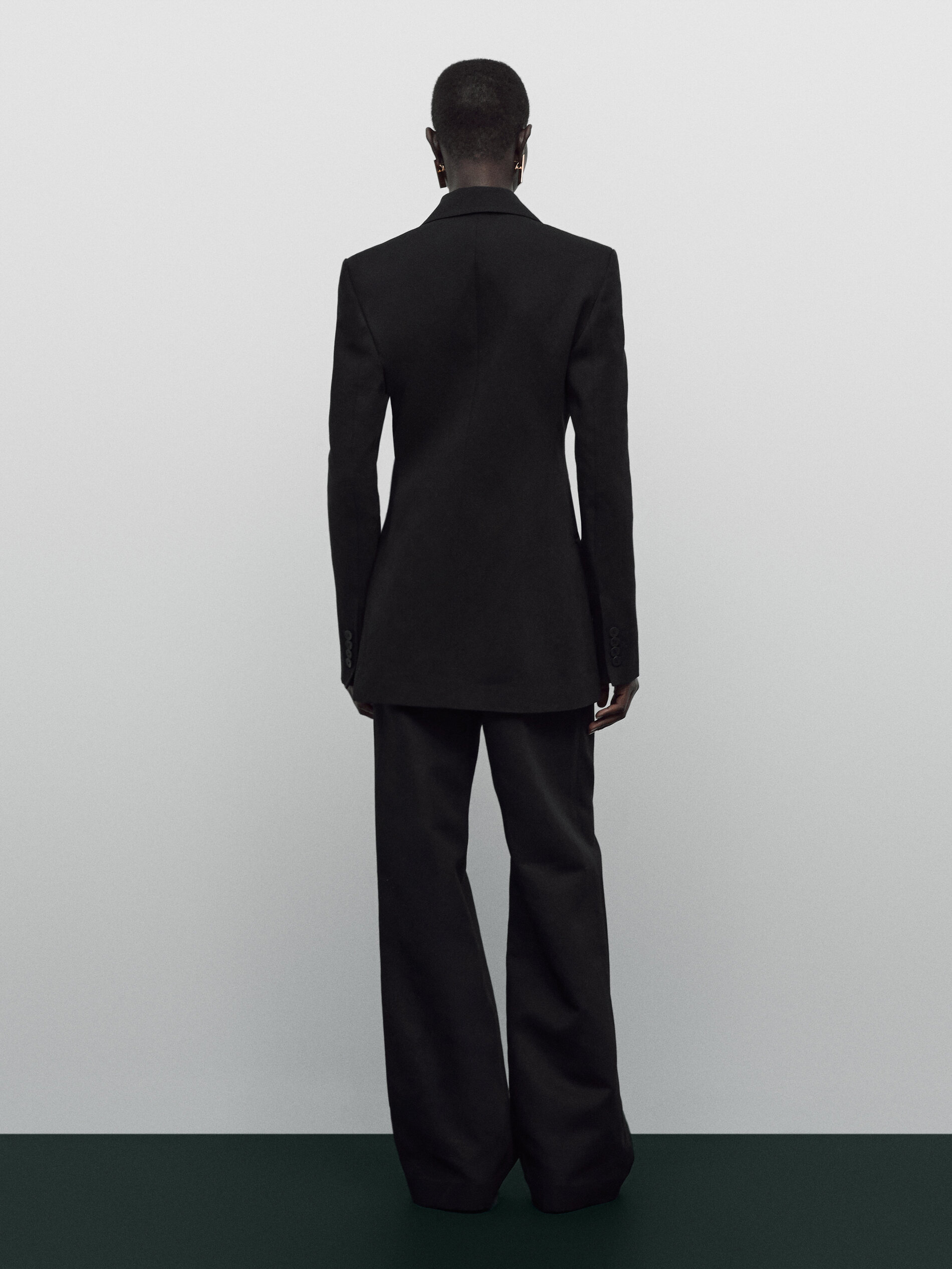 Pantalón traje negro Limited edition - NEGRO