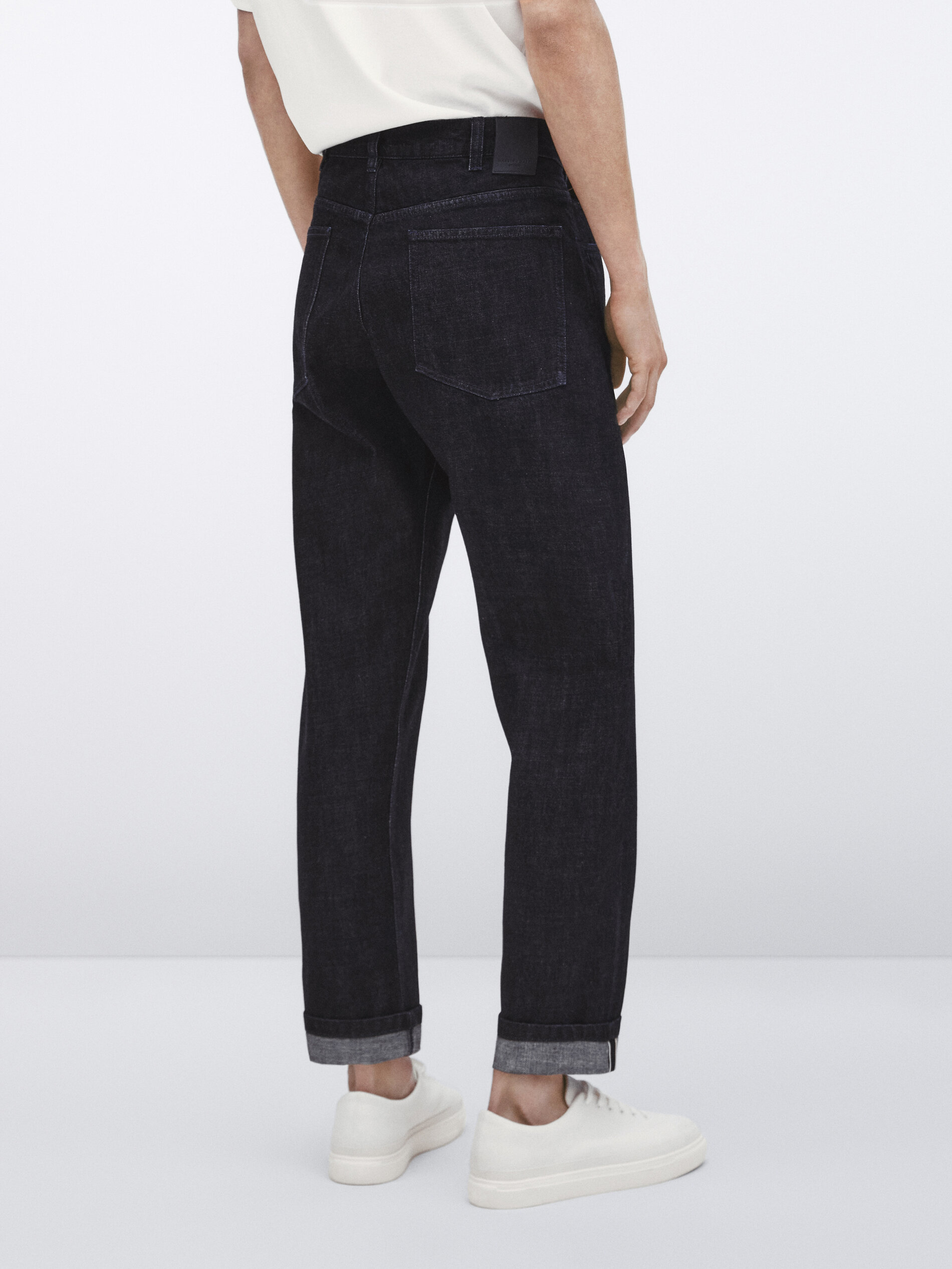 Pantalón vaquero selvedge straight fit -Studio - INDIGO