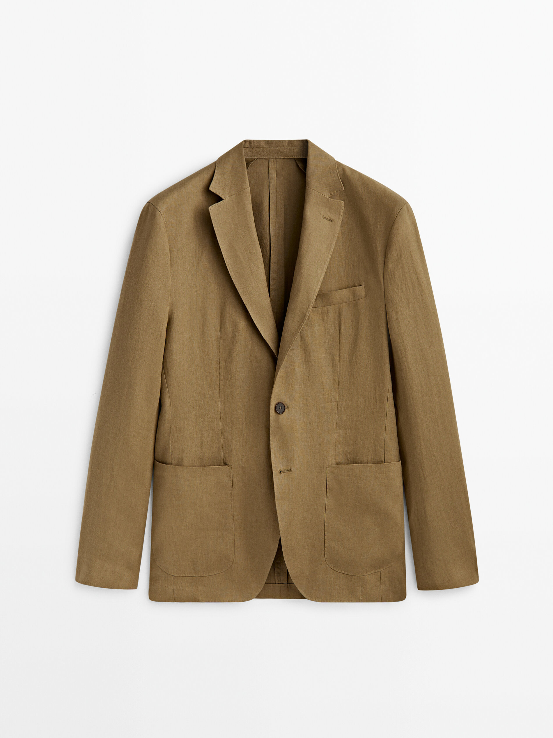 Americana traje 100% lino - BEIGE