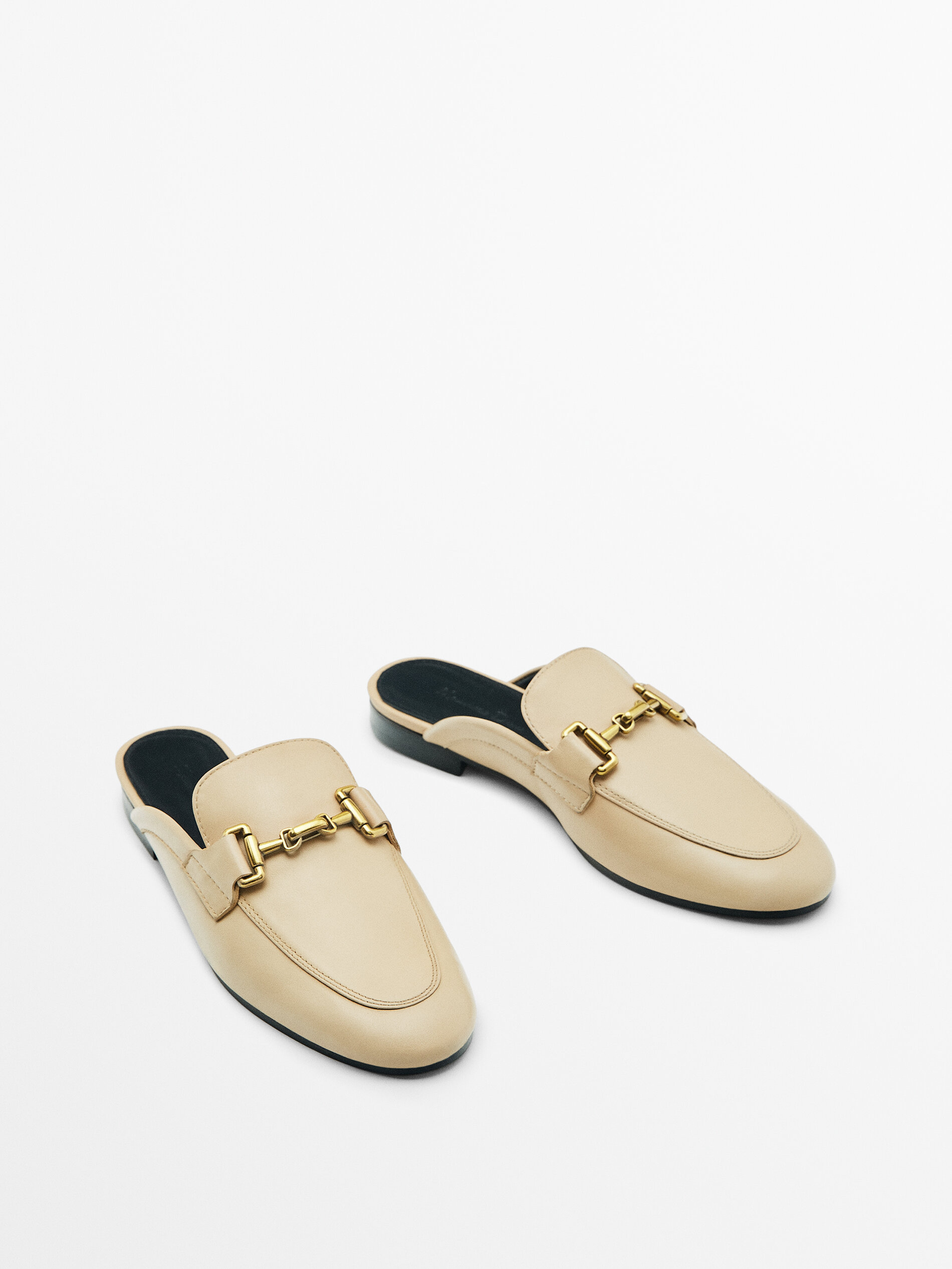 Mocasín piel destalonado - CRUDO