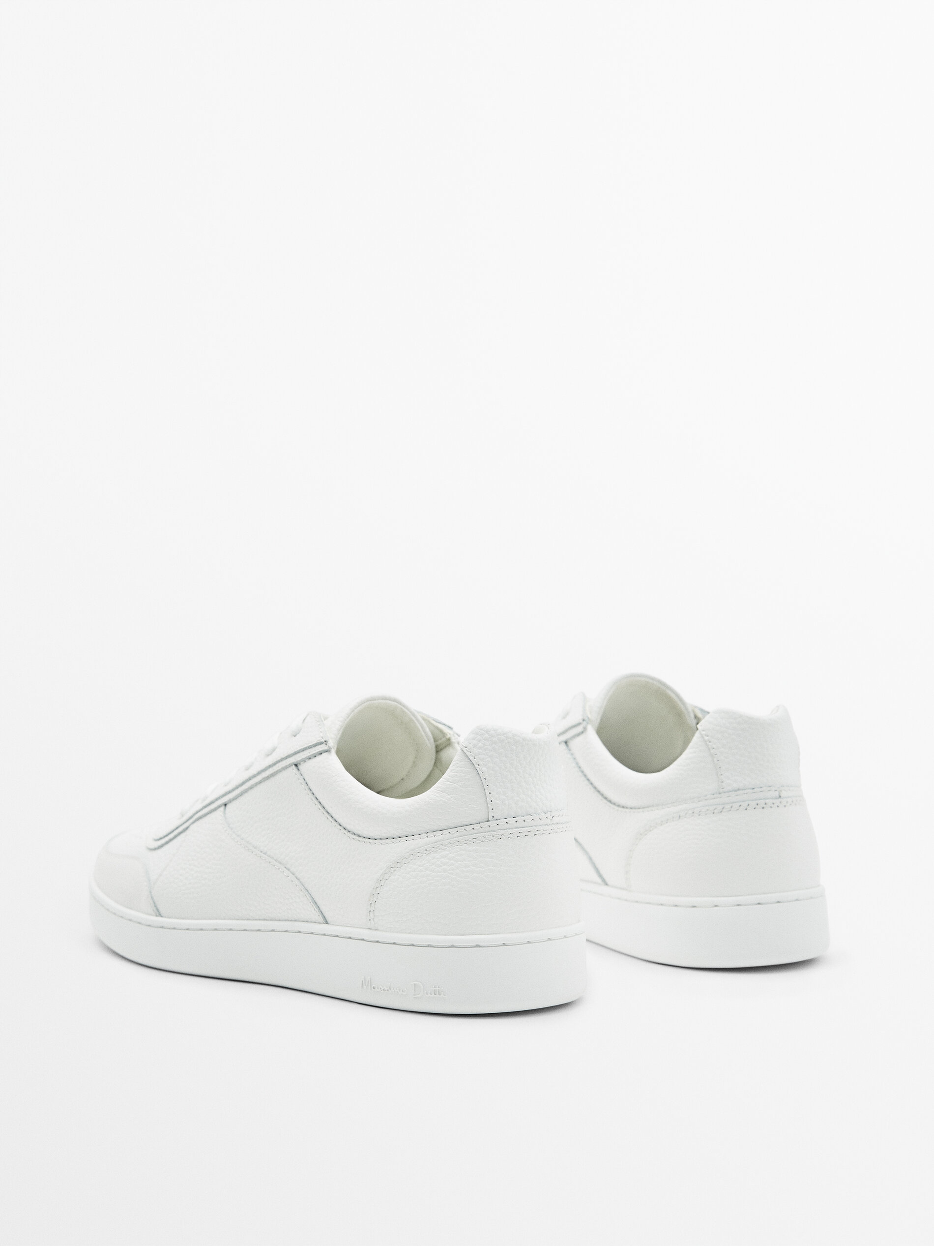 Deportivo piel napa - BLANCO