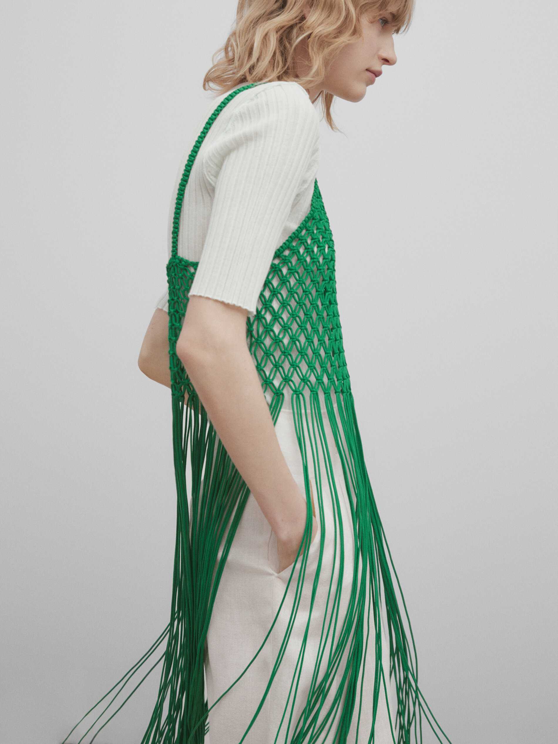 Top red cuerdas -Studio - VERDE