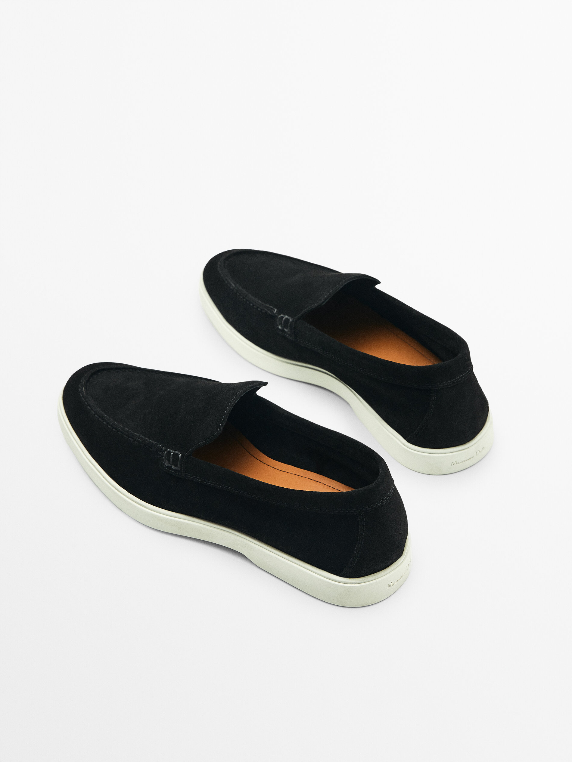 MOCASÍN PIEL SERRAJE - NEGRO