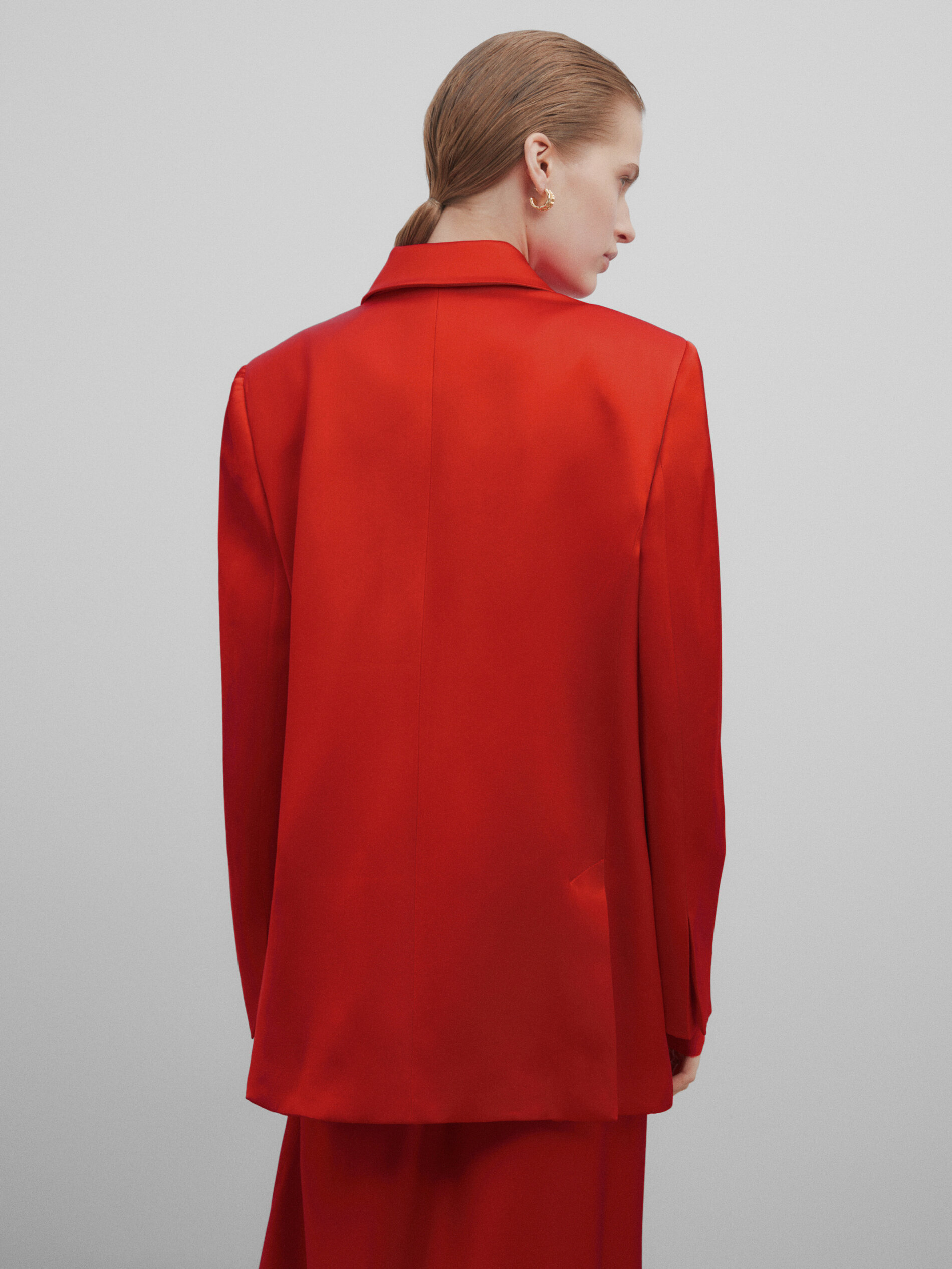 Americana maxi solapa -Studio - ROJO