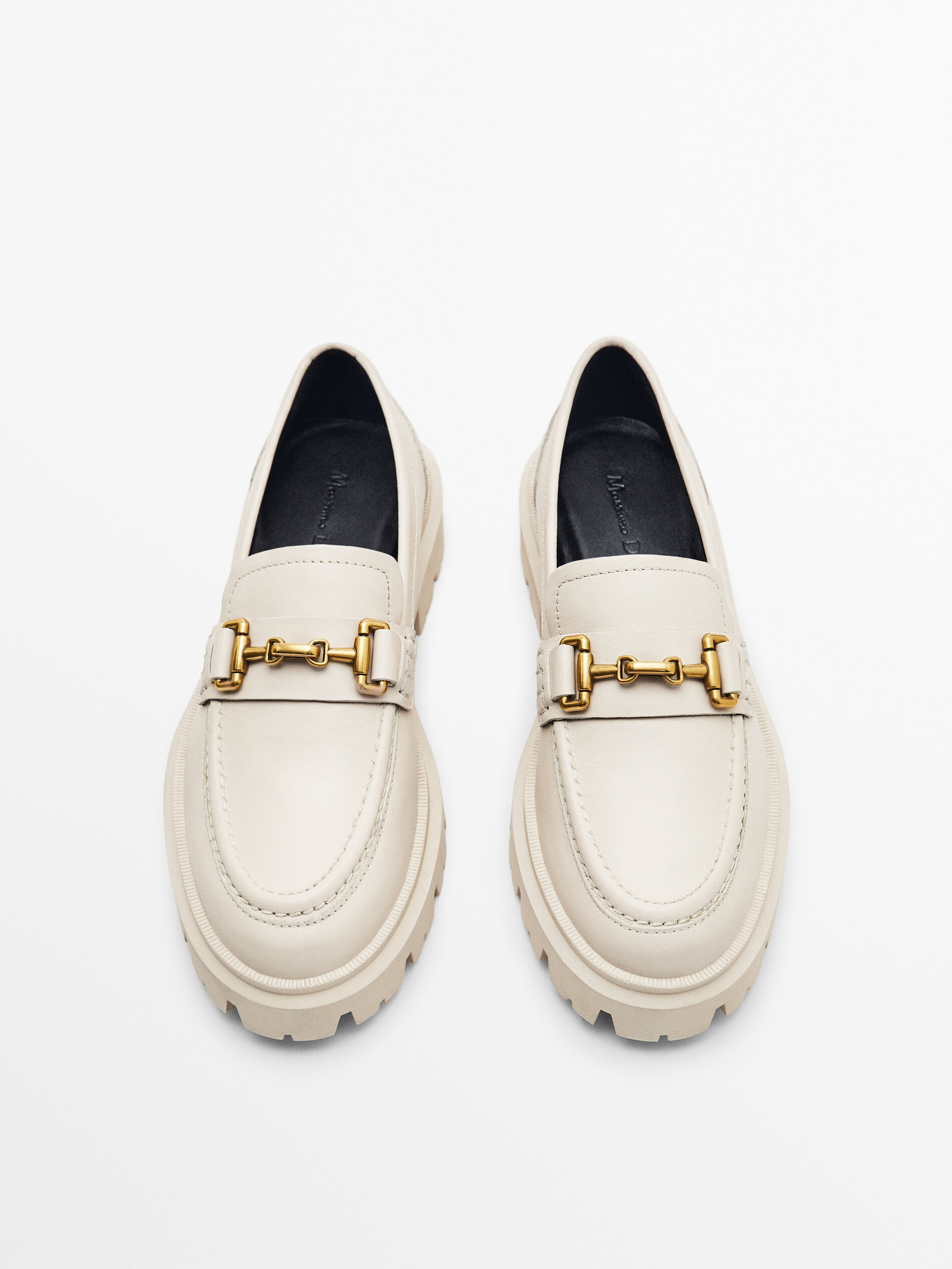 Mocasín piel super track - CRUDO