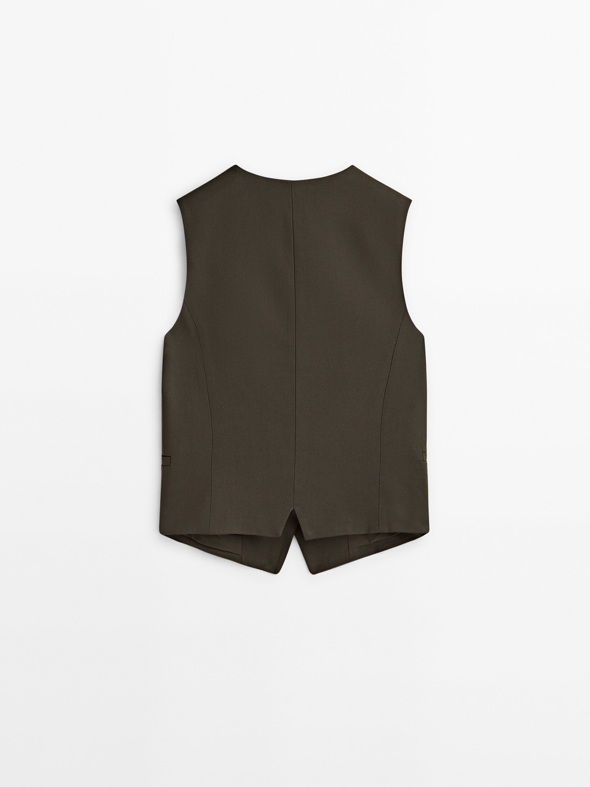 Chaleco traje corto - VISÓN