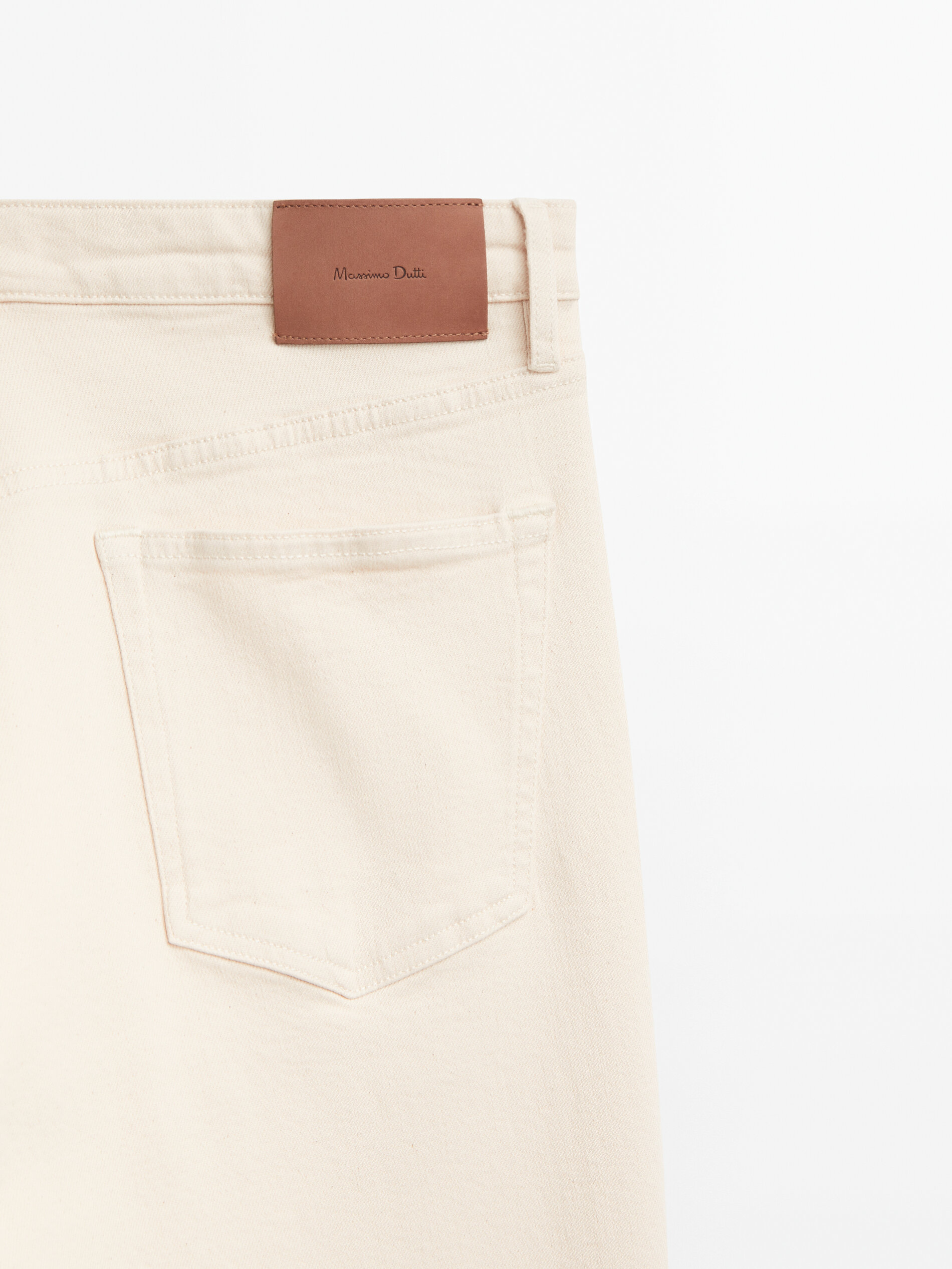 Pantalón vaquero tapered fit - CRUDO