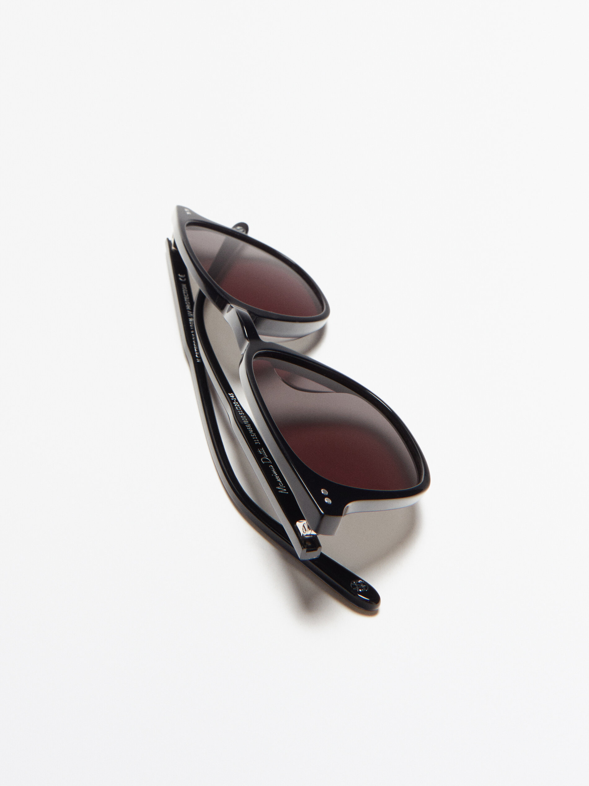 Gafas de sol de pasta - NEGRO