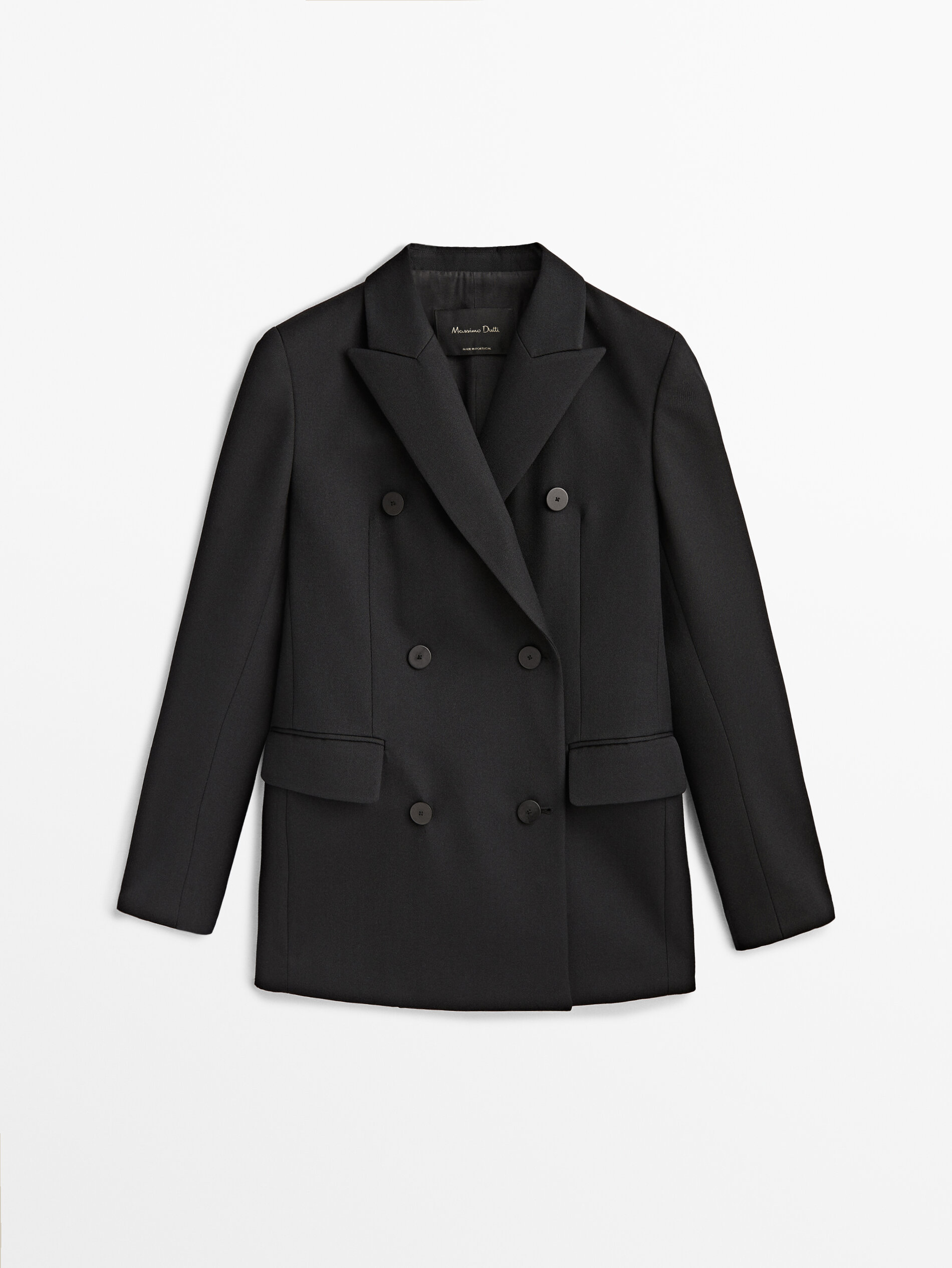 Americana cruzada negra - NEGRO