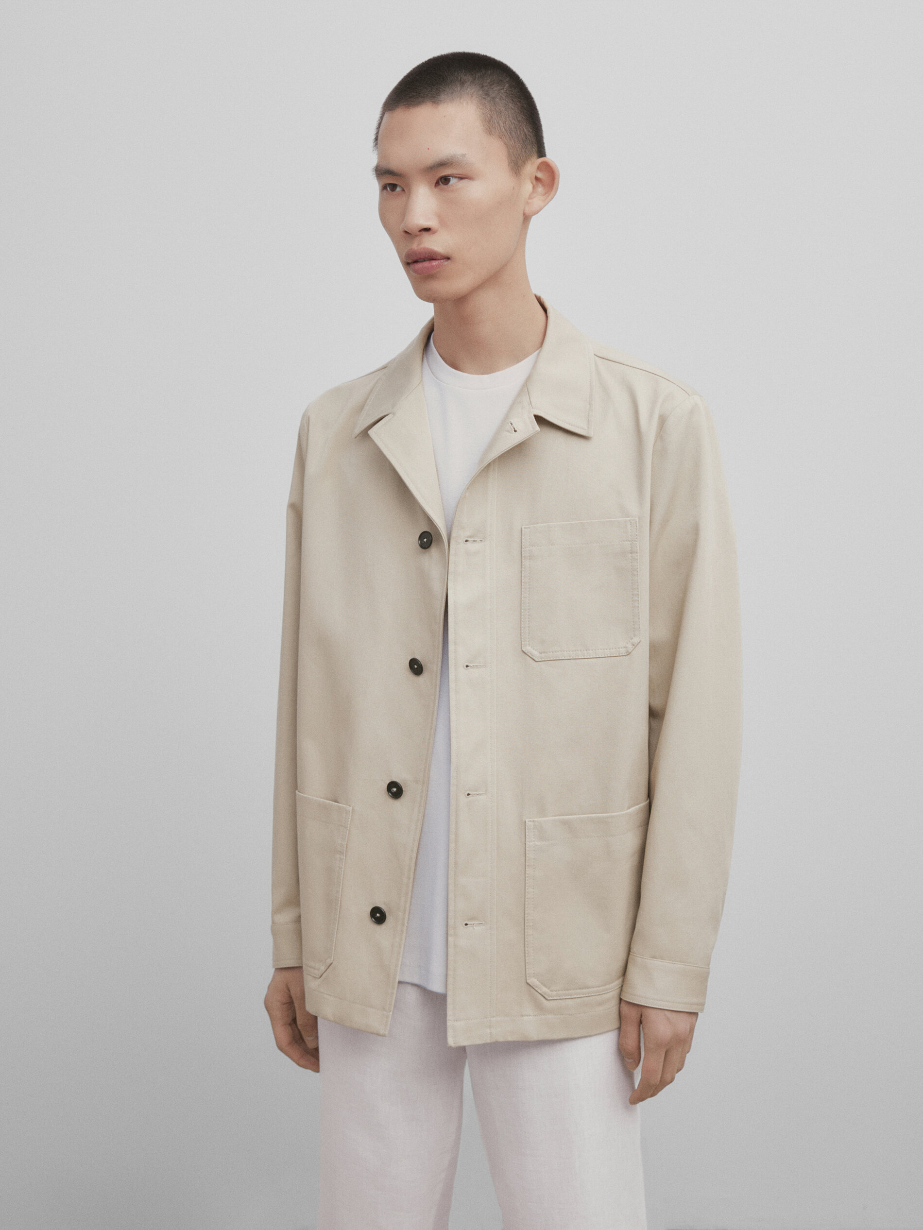 Sobrecamisa algodón microsarga -Studio - ARENA