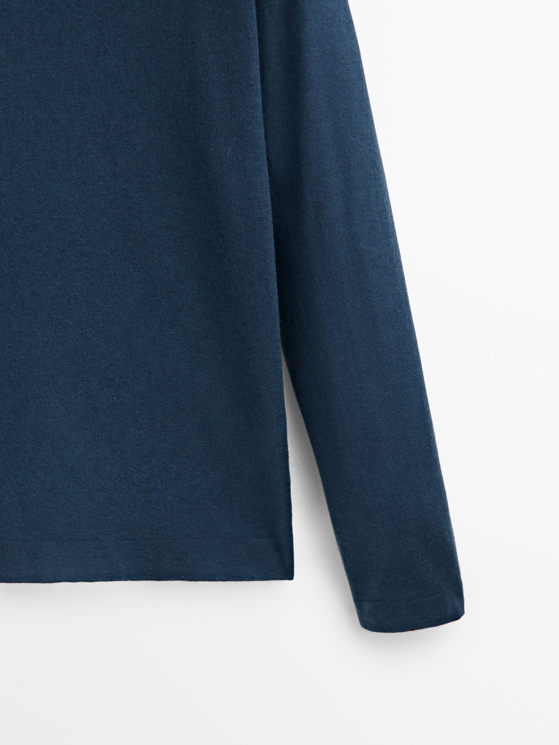 Jersey 100% lana cashmere -Studio - AZUL