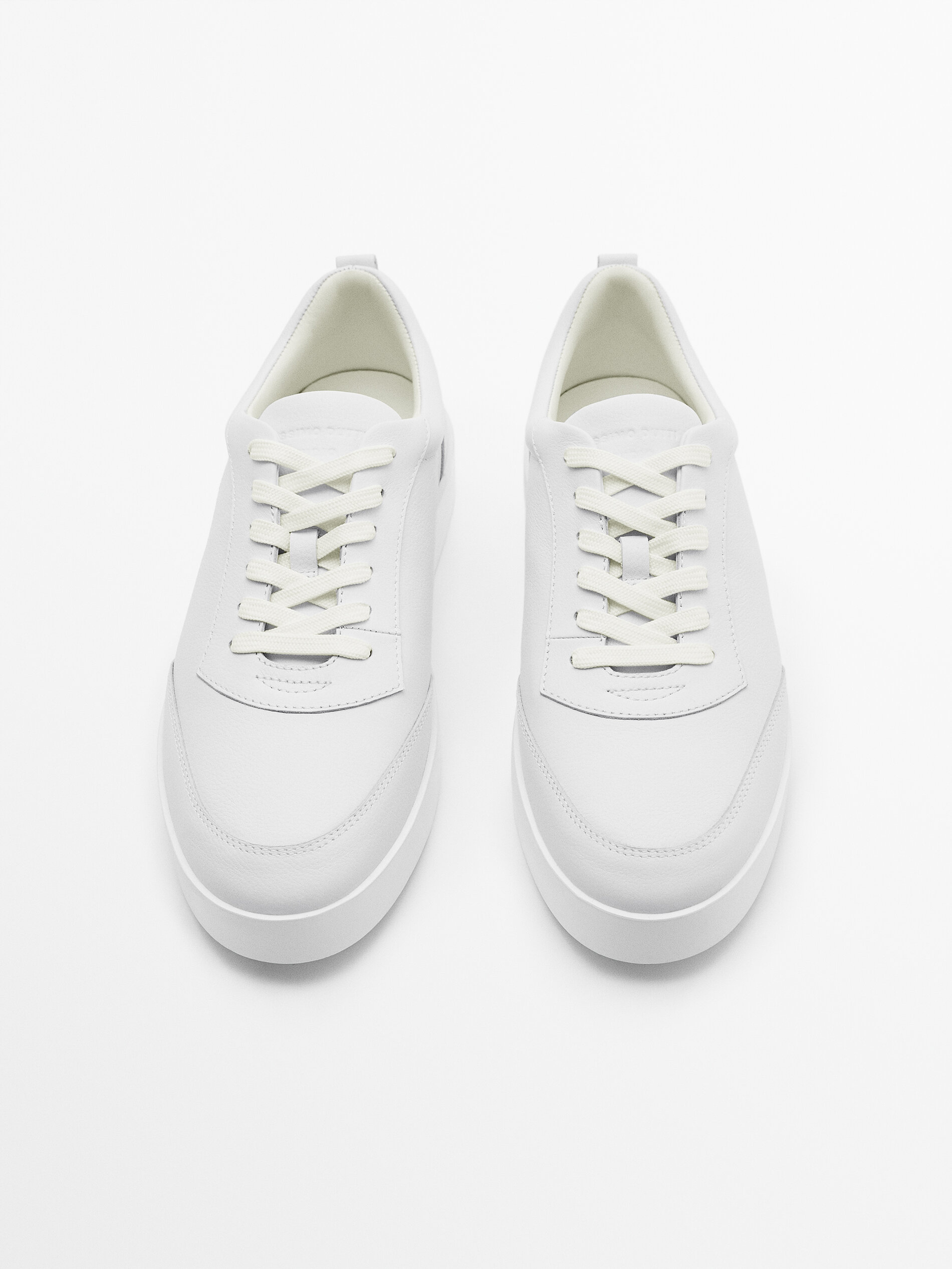 Deportivo piel napa - Studio - BLANCO