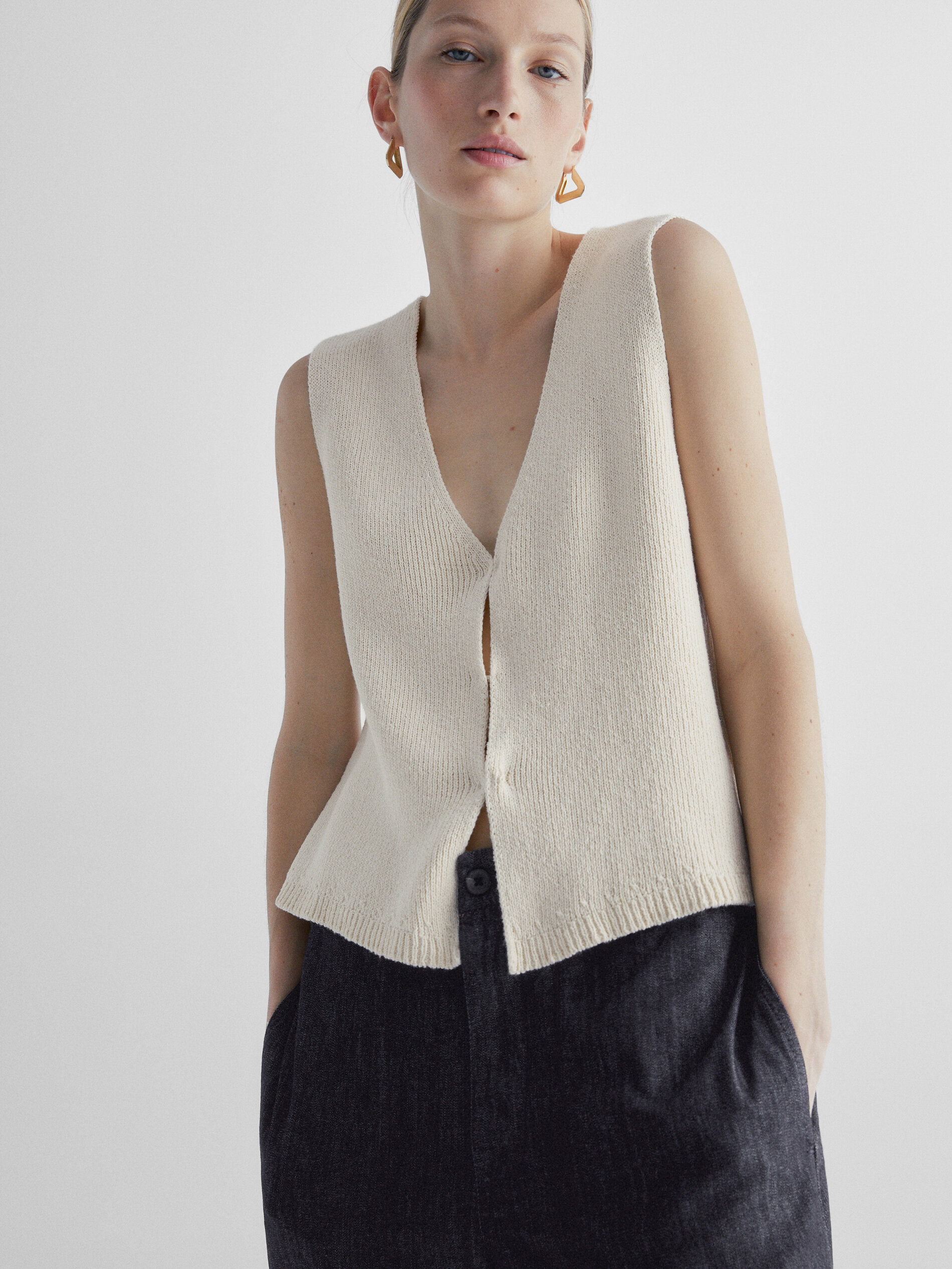 Pantalón vaquero carpenter tiro medio - AZUL OSCURO