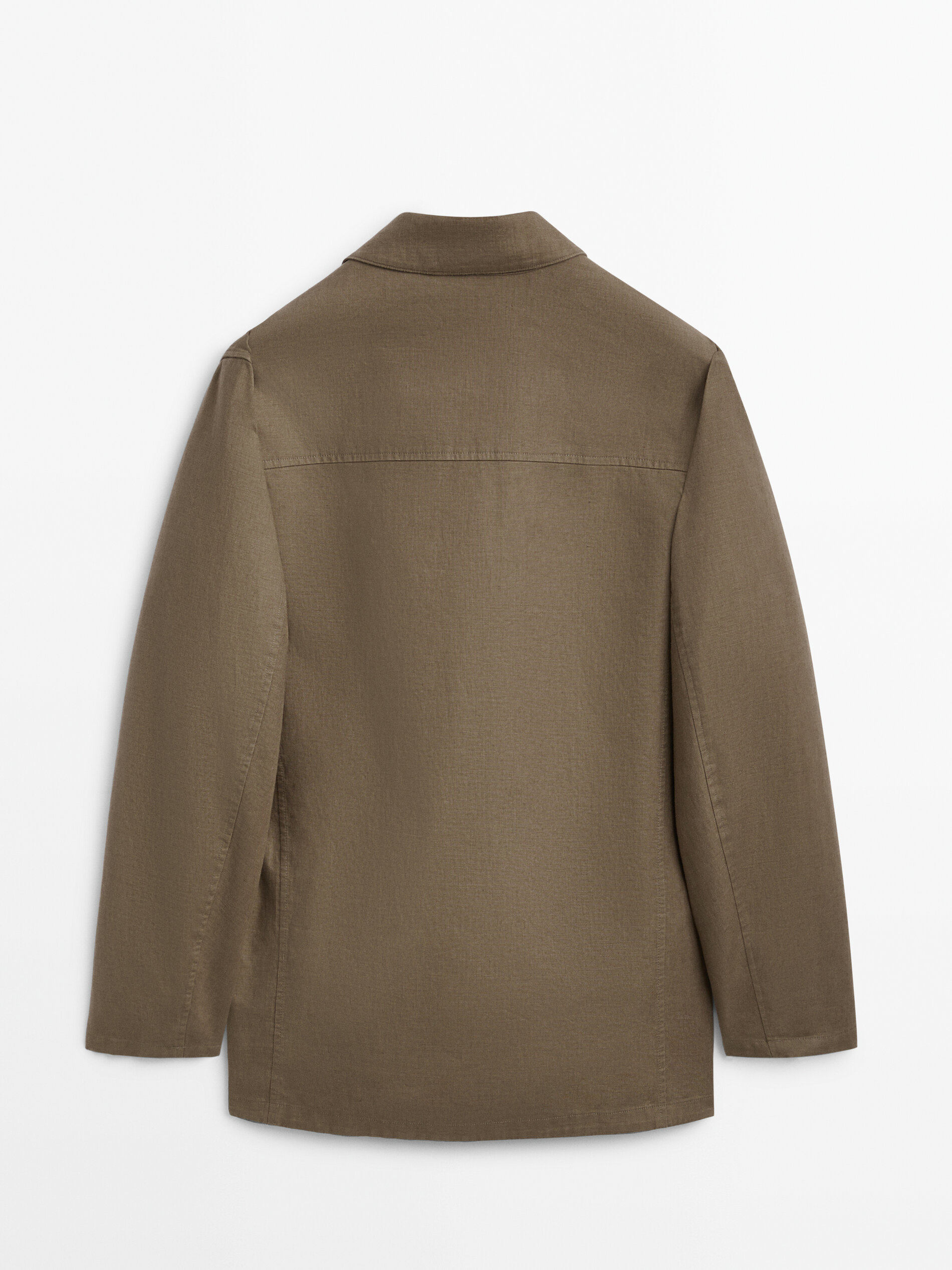 Chaqueta trench mezcla lino 3 layers - Lavado