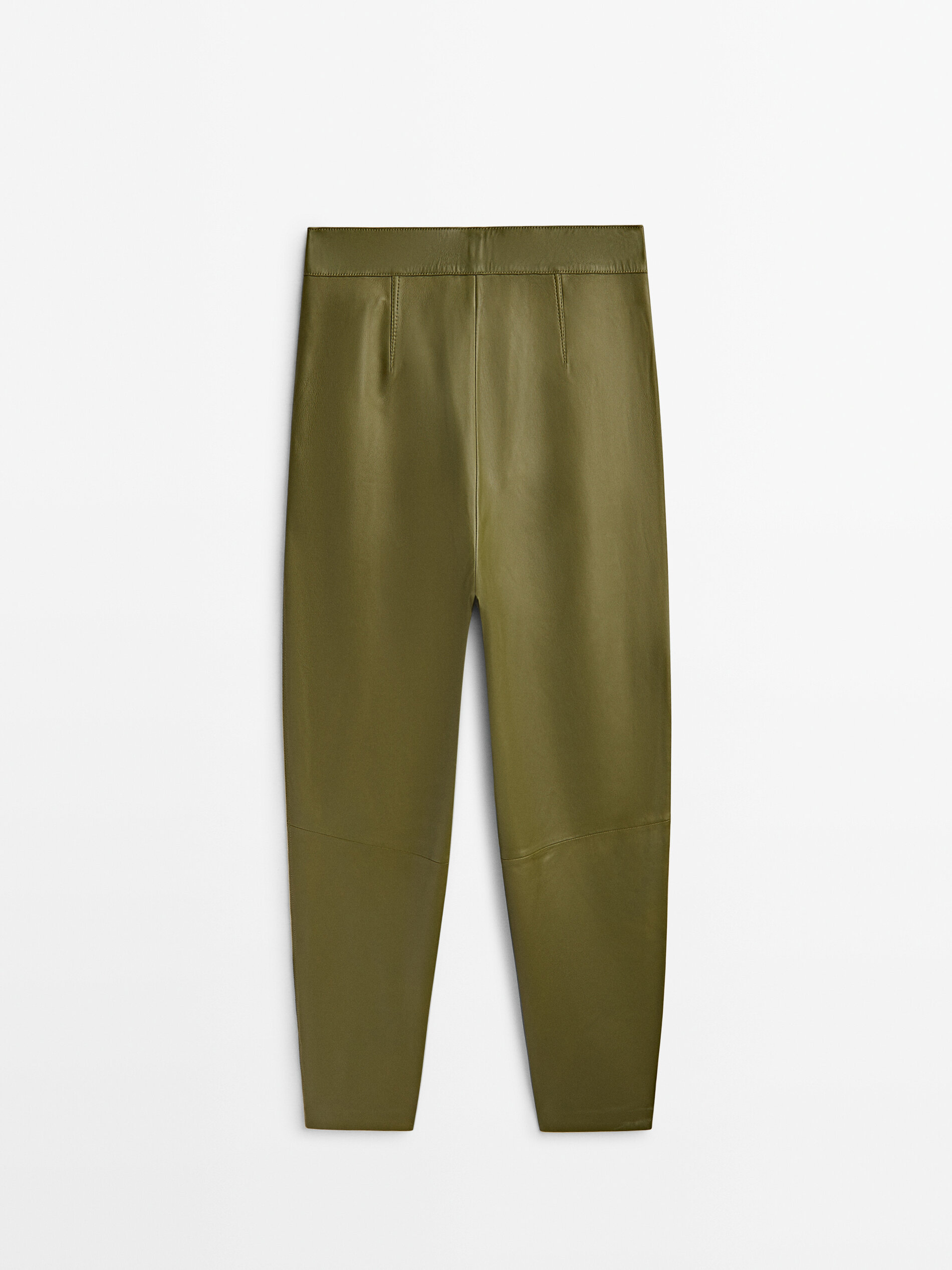 Pantalón piel napa - VERDE