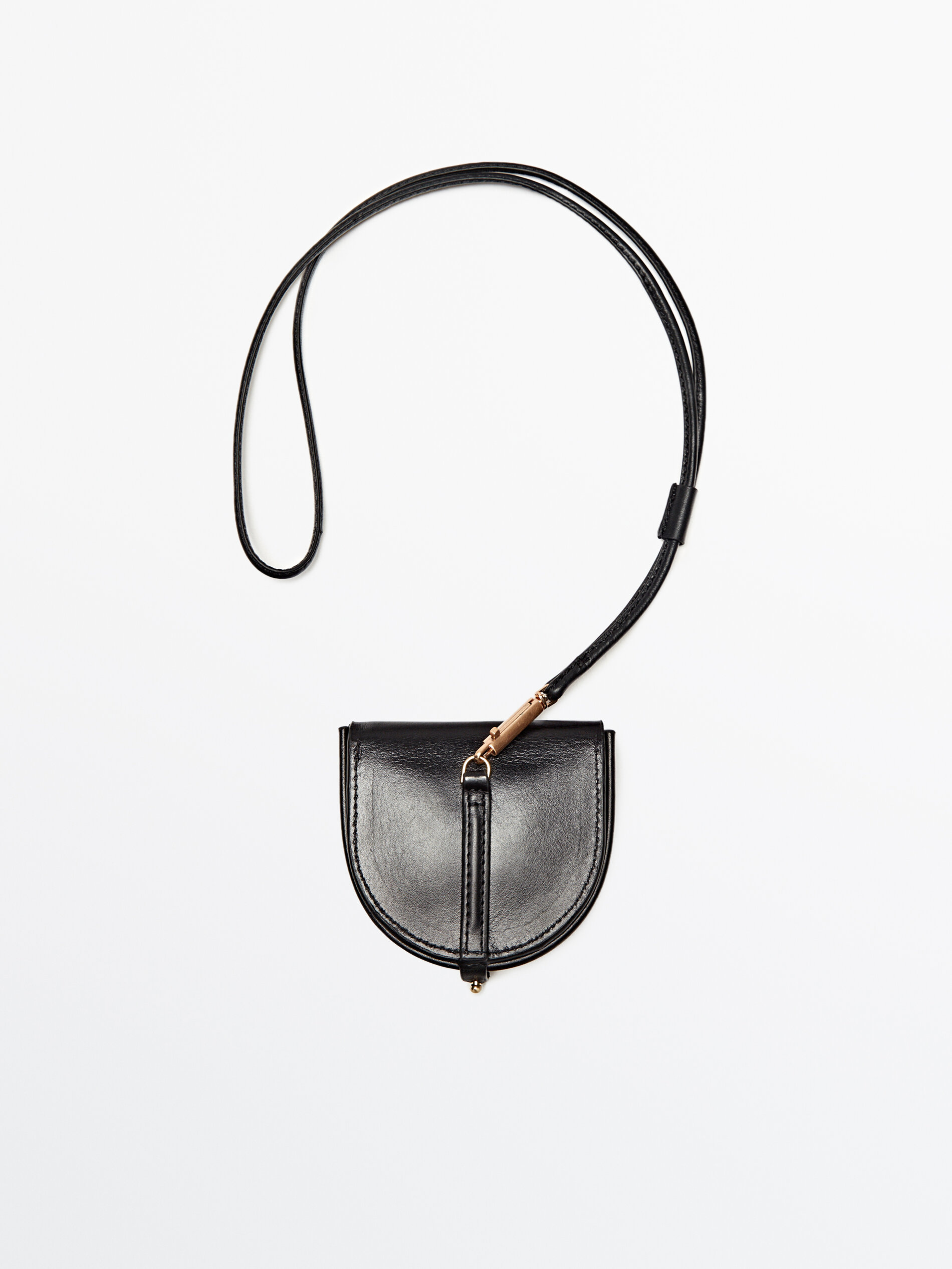 Monedero piel napa - NEGRO