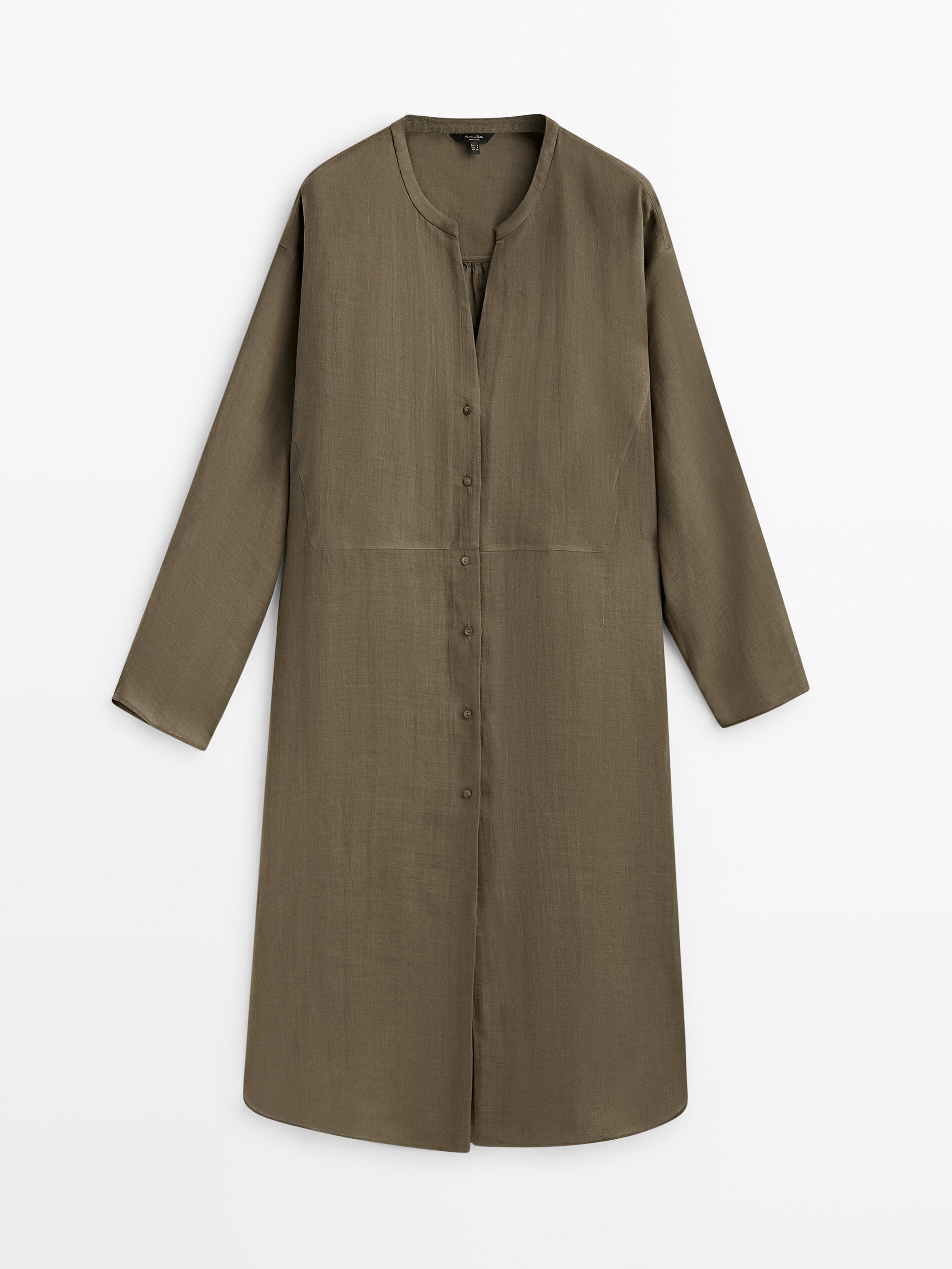 Blusón 100% ramio - KAKI