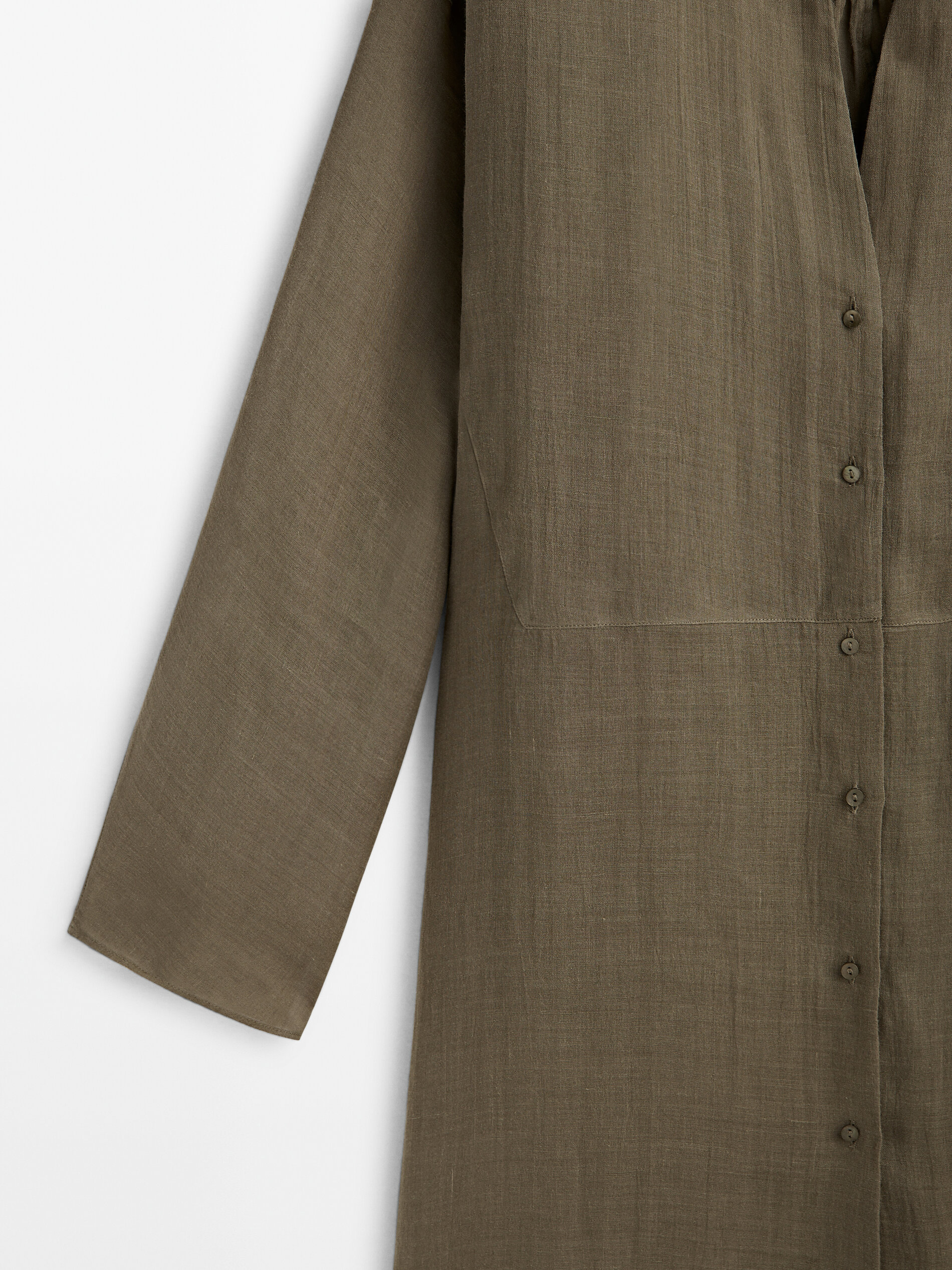 Blusón 100% ramio - KAKI