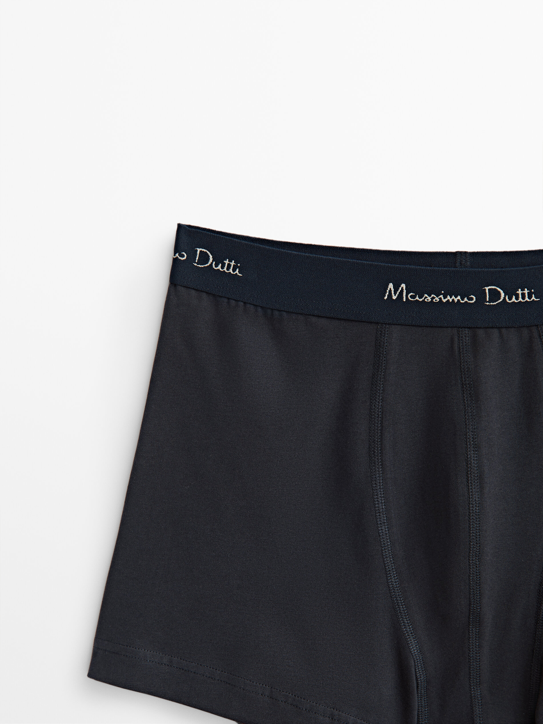 Calzoncillo bóxer algodón - AZUL OSCURO