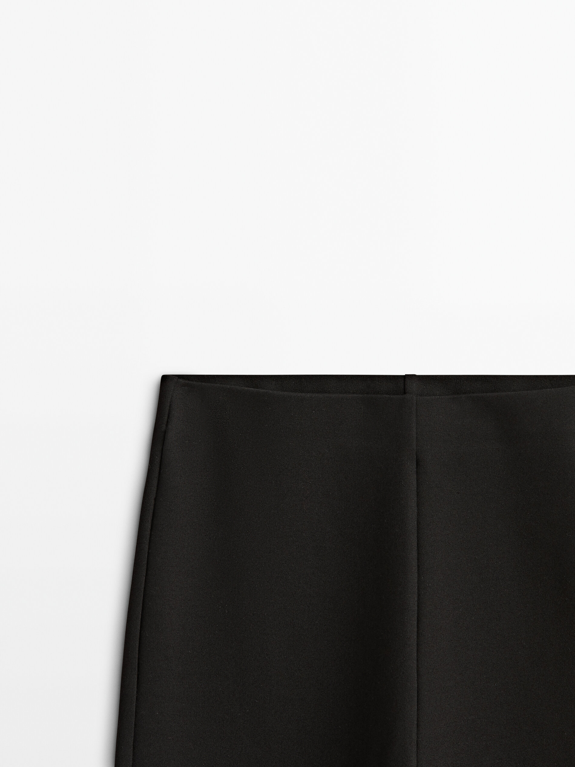 Pantalón legging negro fuseau - NEGRO