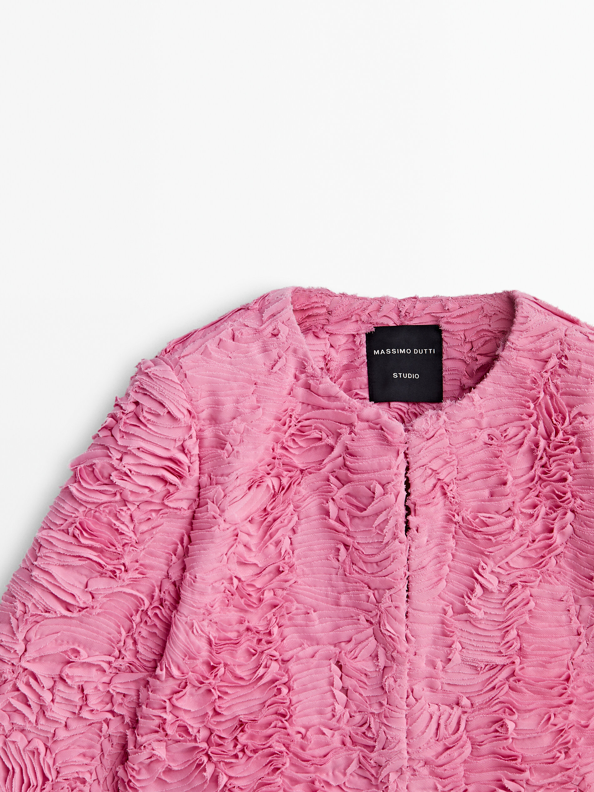 Chaqueta estructura bucle -Studio - ROSA