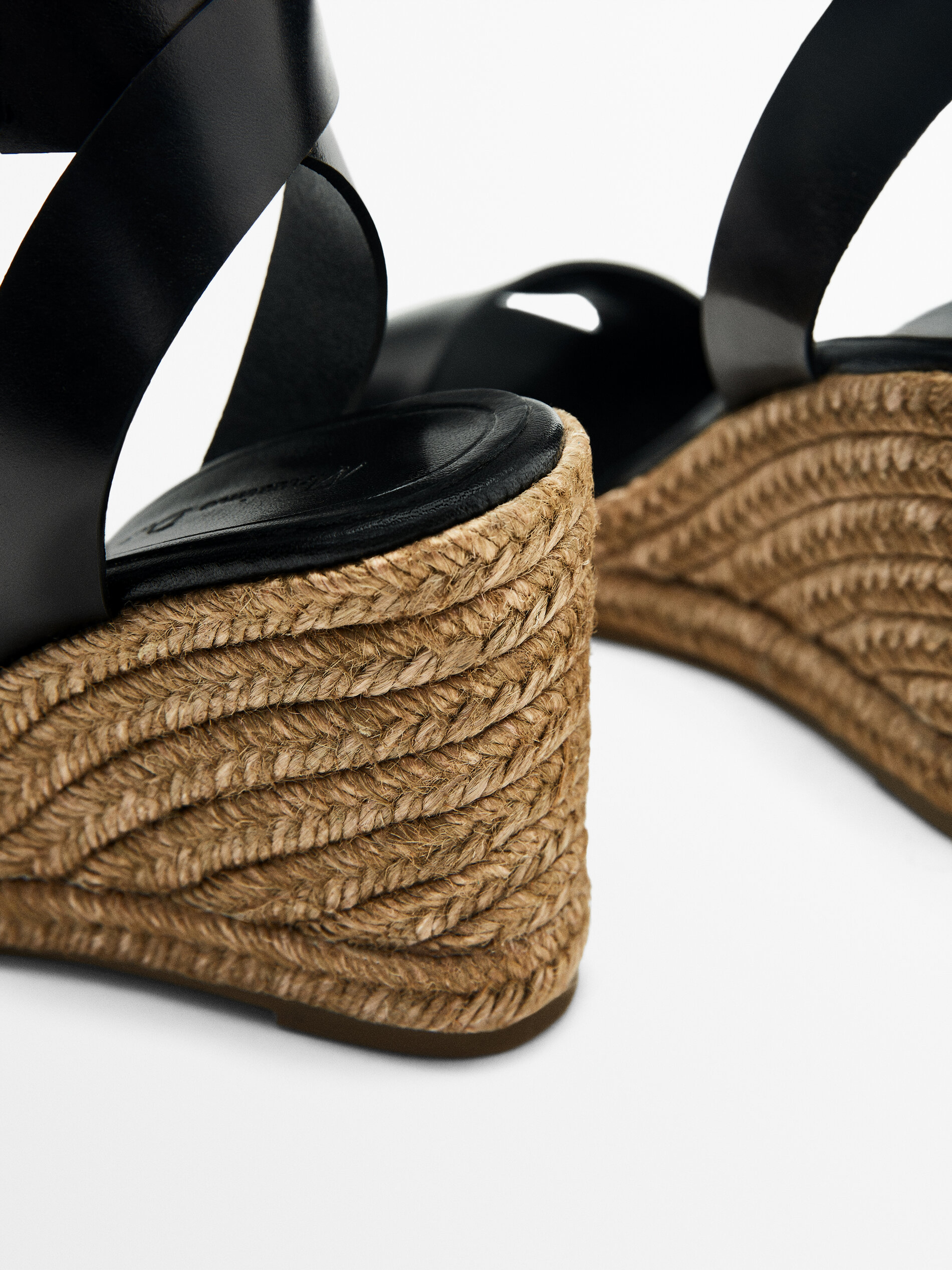 CUÑA YUTE PULSERA CON HEBILLA - NEGRO